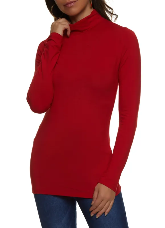 Soft Knit Turtleneck Top sold by Rainbow