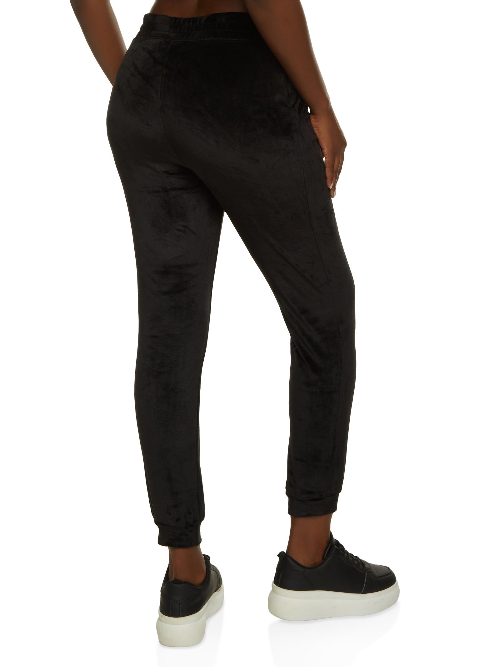 Velour Elastic Waist Joggers sold by Rainbow product image thumbnail 2