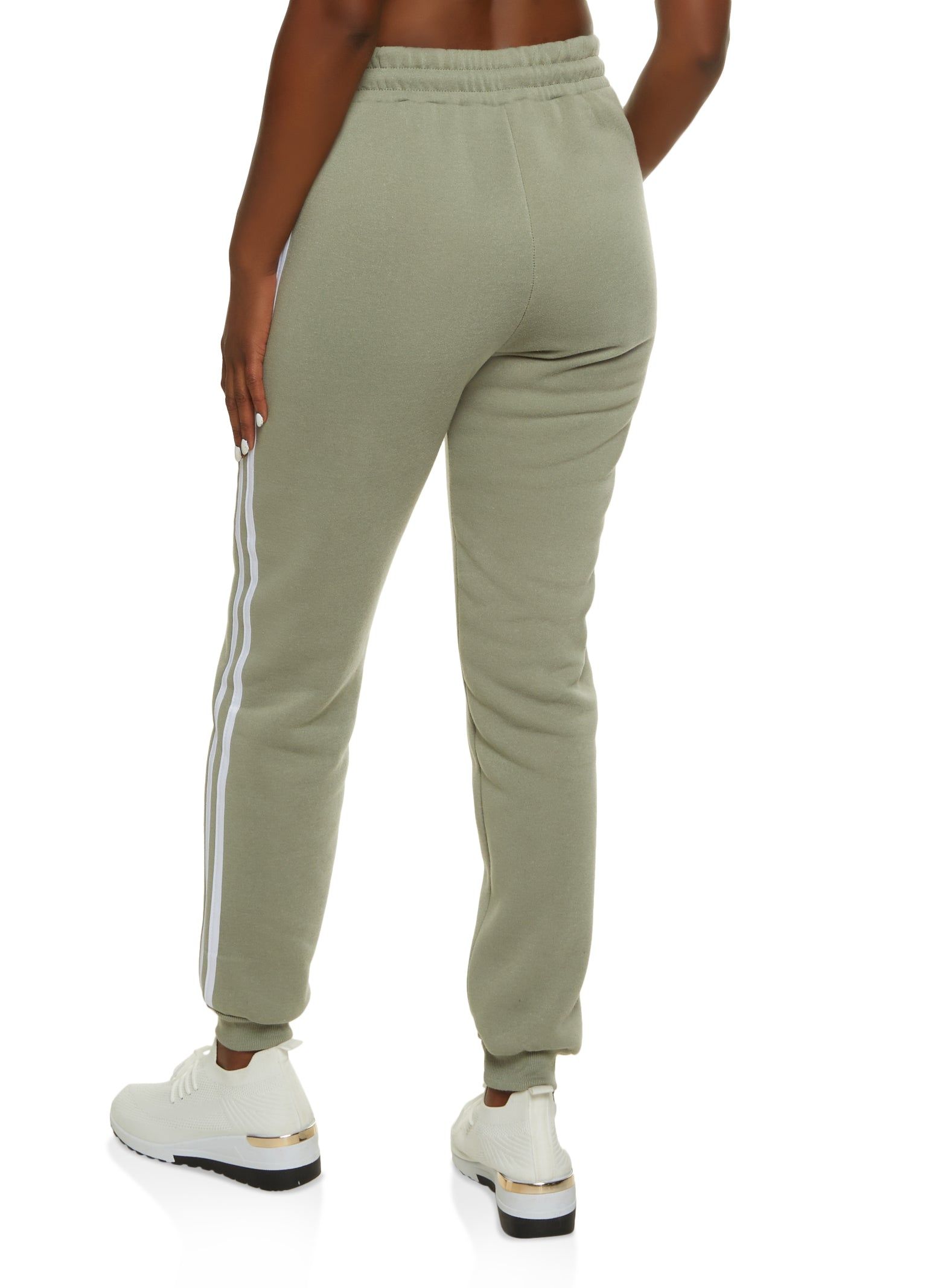 Side Striped Drawstring Joggers sold by Rainbow product image thumbnail 2