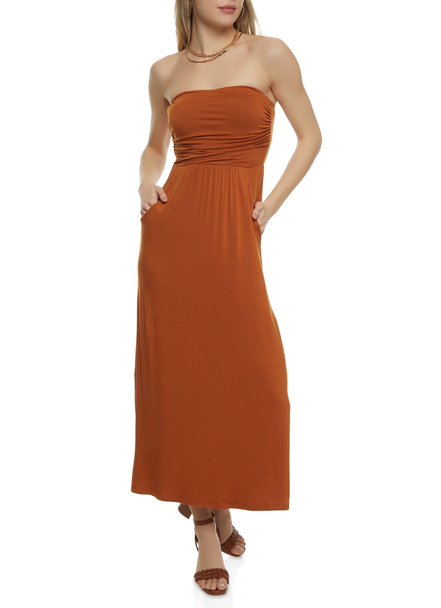 Bandeau Maxi Dress sold by Rainbow product image thumbnail 2
