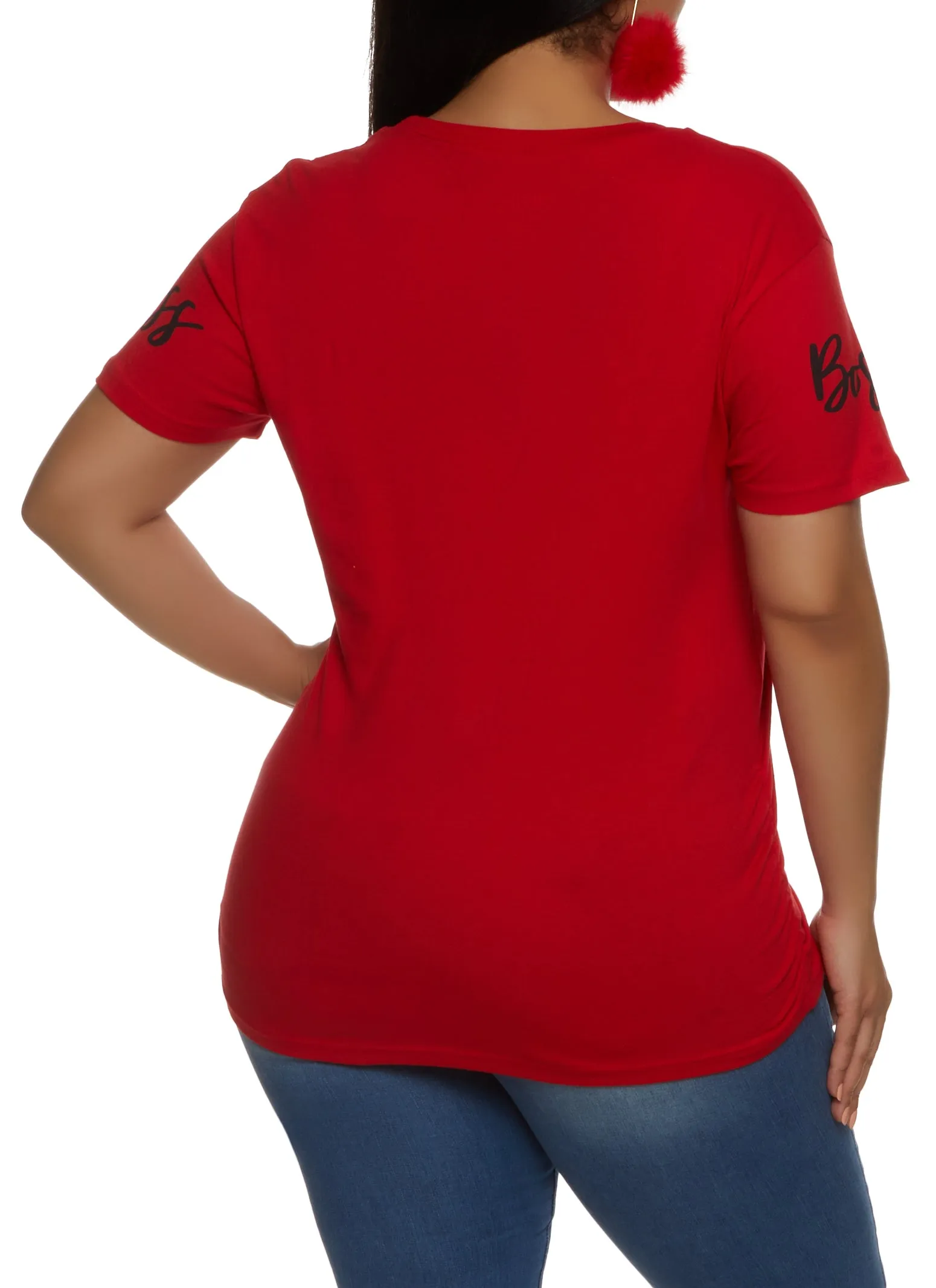 Plus Size Boss Short Sleeve Graphic Tee sold by Rainbow product image thumbnail 2