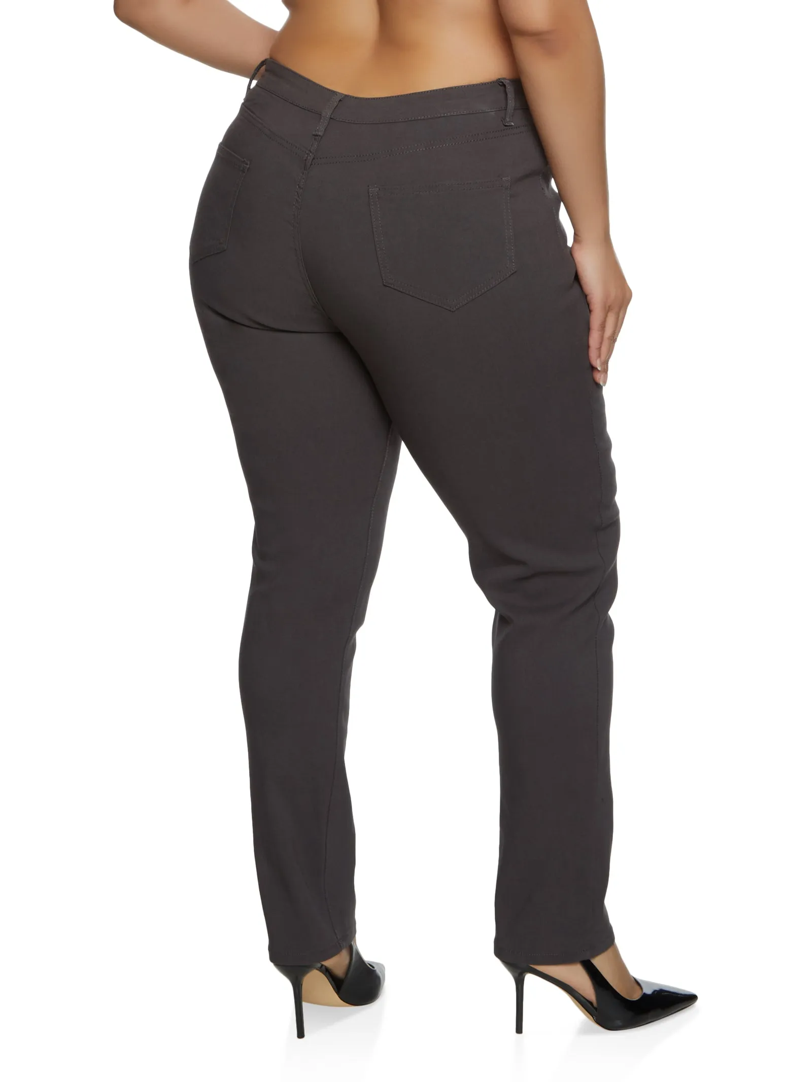 Plus Size Daisy High Waist Slim Fit Pants sold by Rainbow product image thumbnail 2