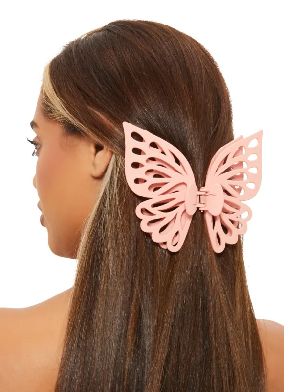 Oversized Butterfly Claw Clip sold by Rainbow