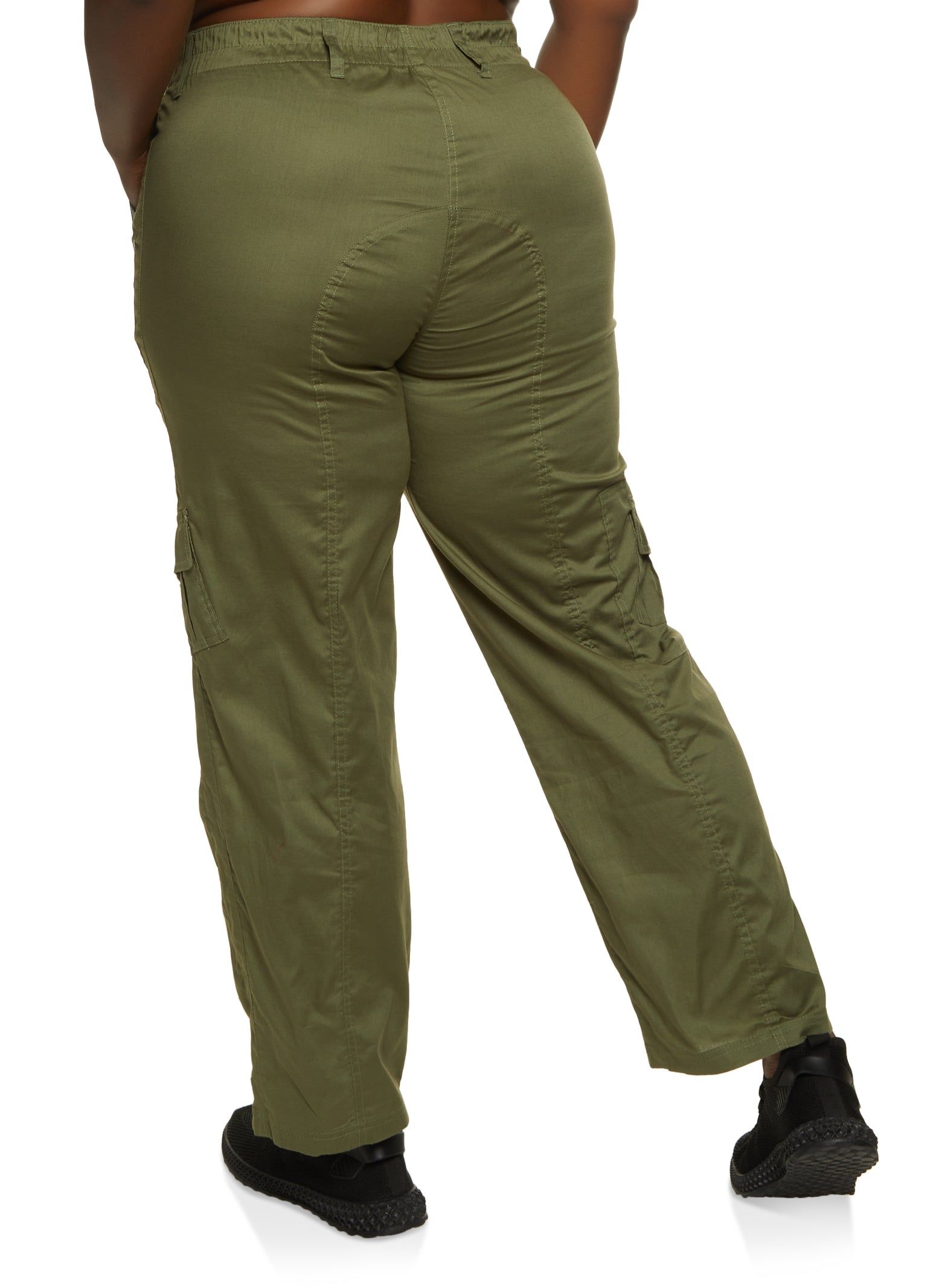 Plus Size Poplin Cargo Pants sold by Rainbow product image thumbnail 3