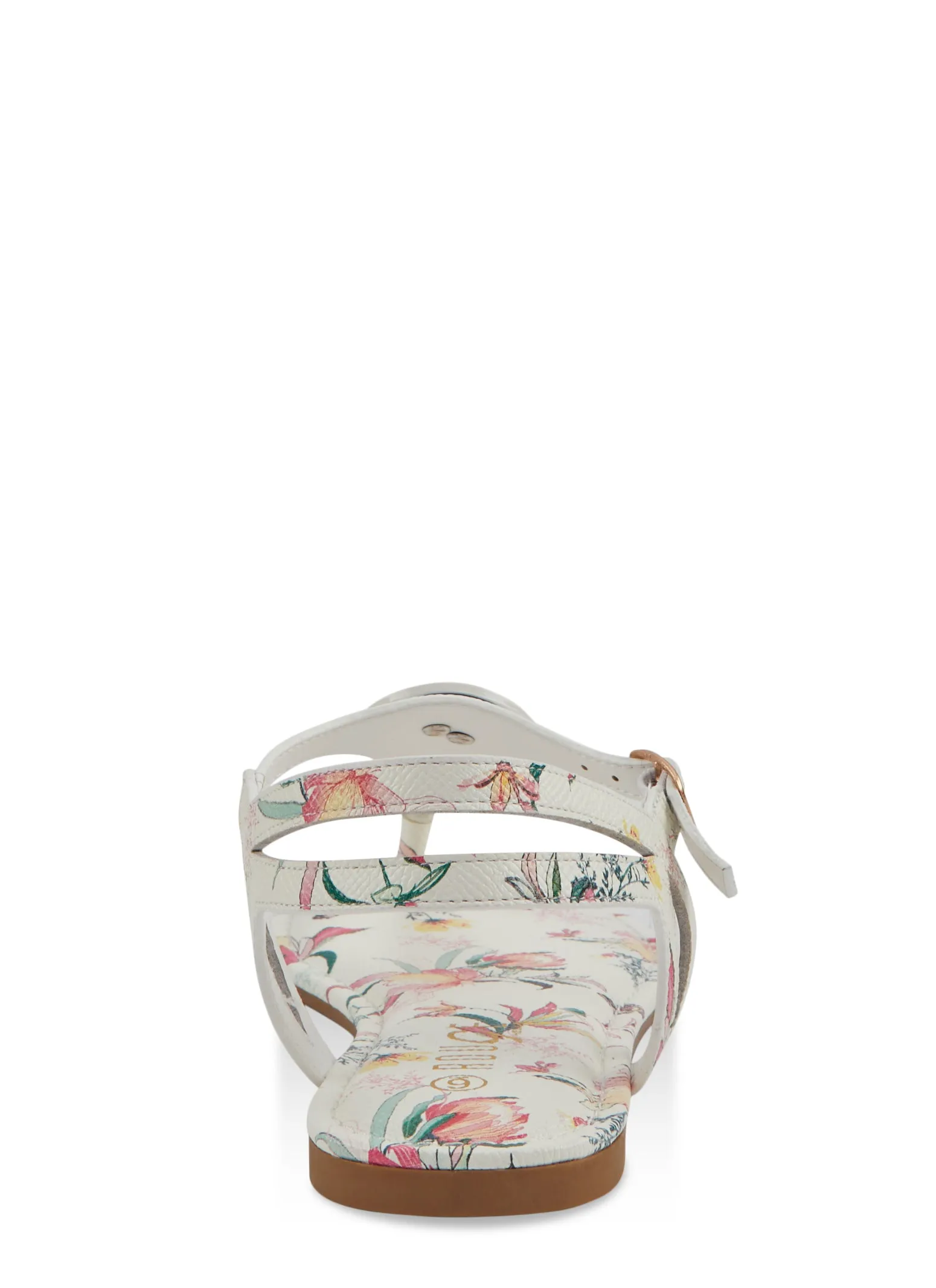 Geo Pendant Thong Ankle Strap Sandals sold by Rainbow product image thumbnail 3