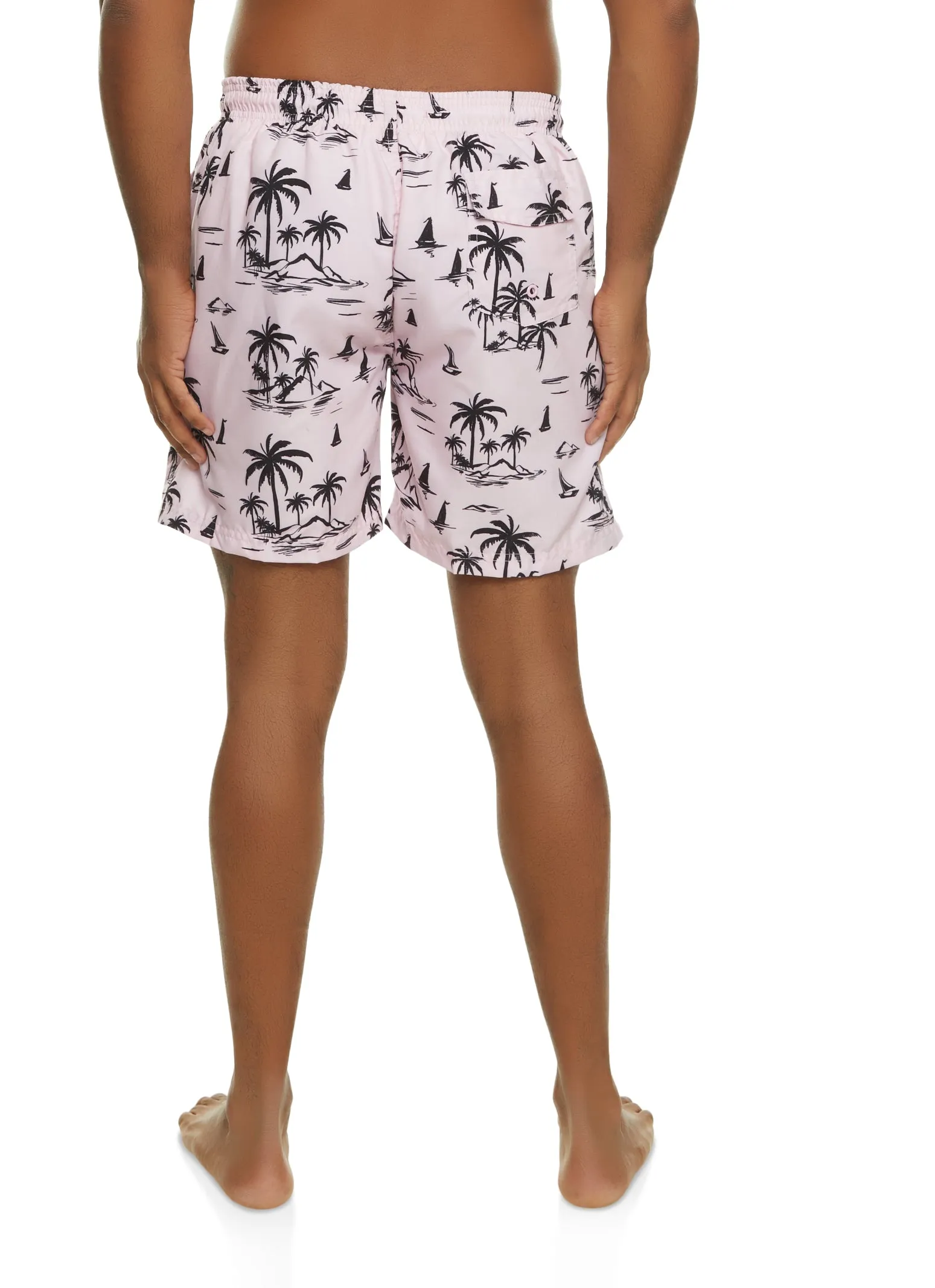 Mens Printed Swim Trunks sold by Rainbow product image thumbnail 3