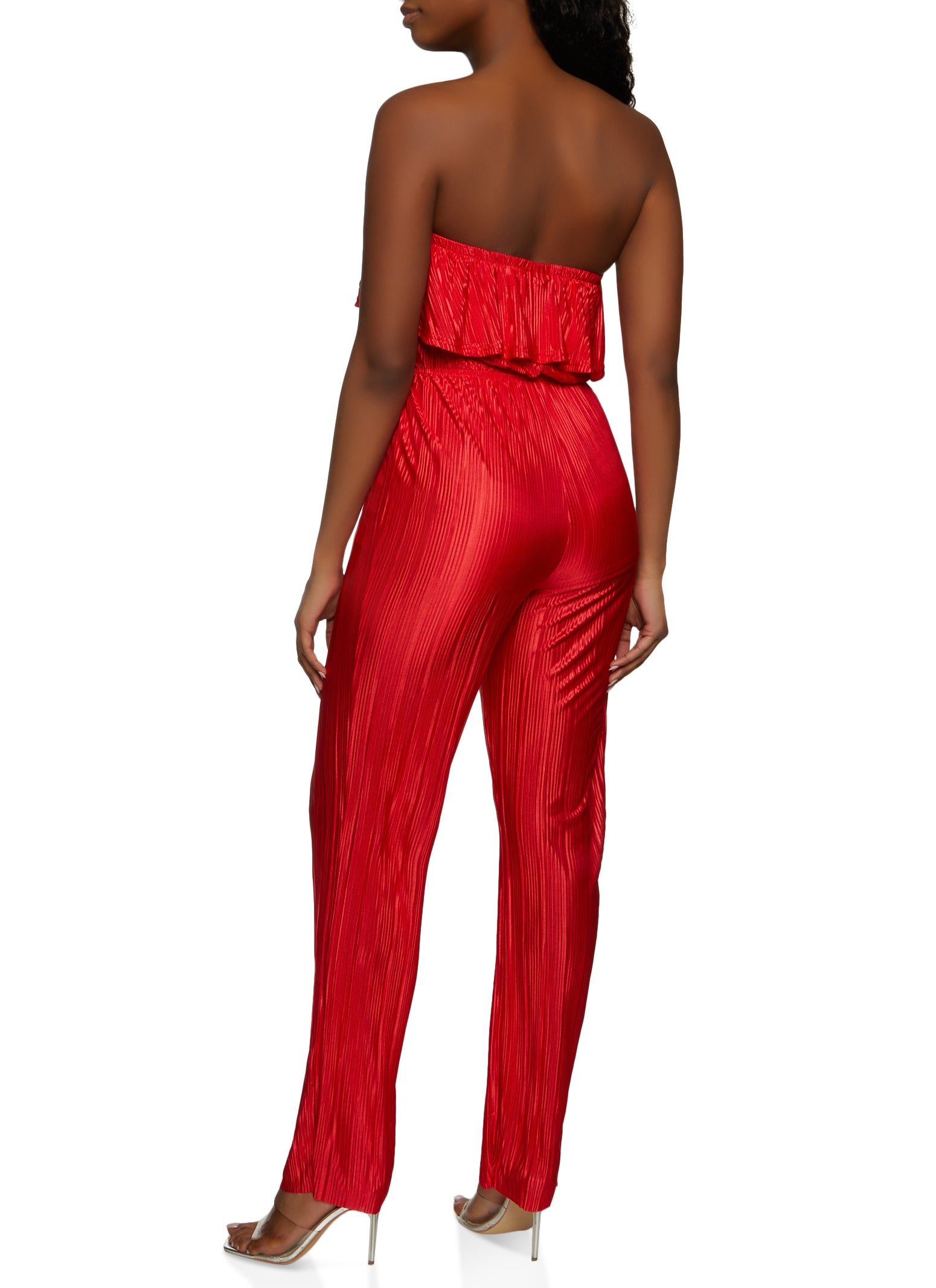Plisse Strapless Jumpsuit sold by Rainbow product image thumbnail 2