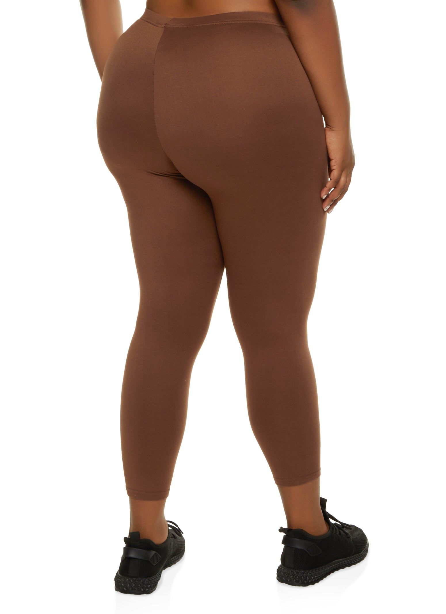 Plus Size High Waist Leggings sold by Rainbow product image thumbnail 2