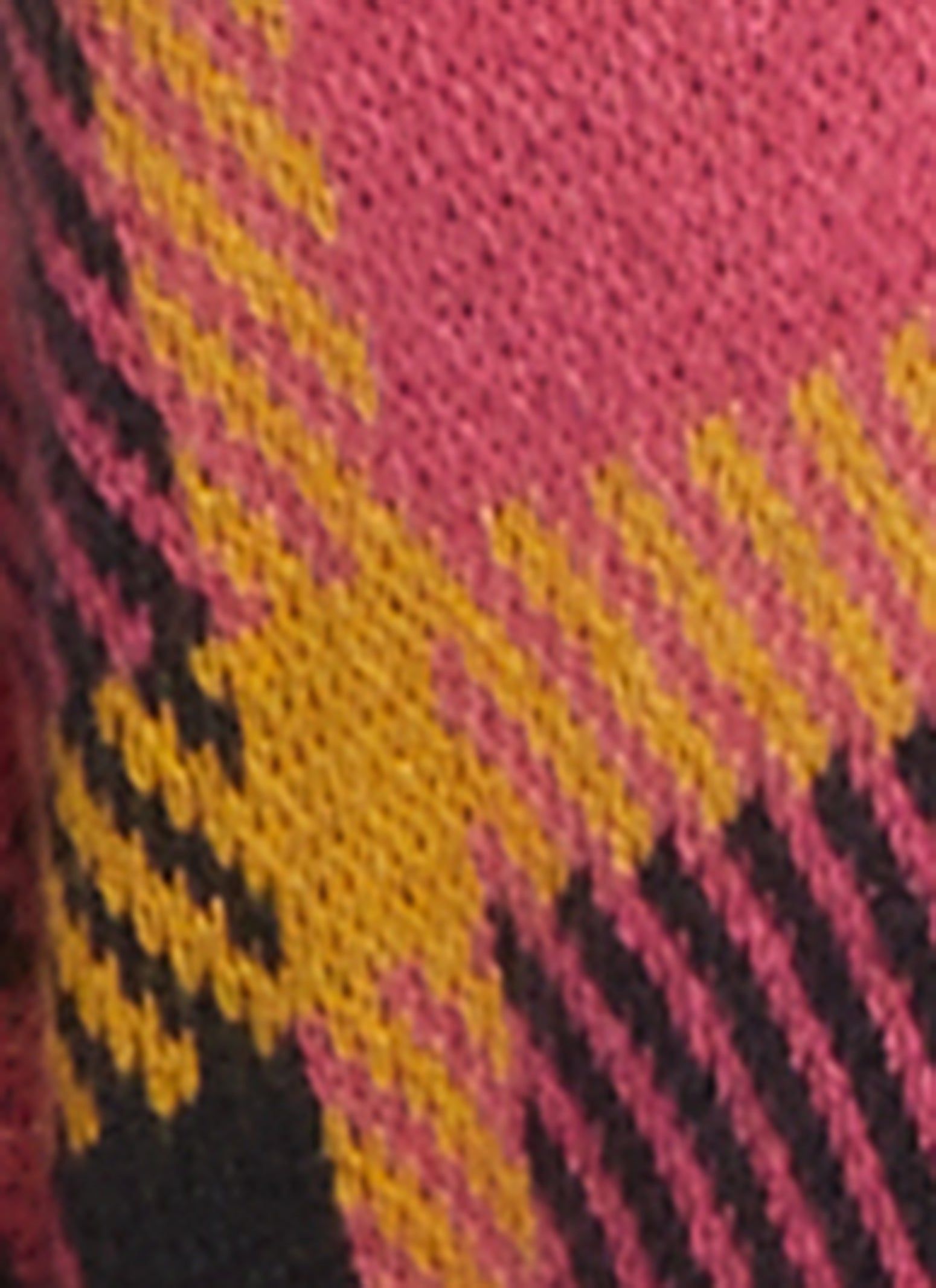 Color Block Plaid Patch Distressed Cardigan sold by Rainbow product image thumbnail 3