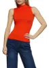 Textured Knit Mock Neck Tank Top sold by Rainbow