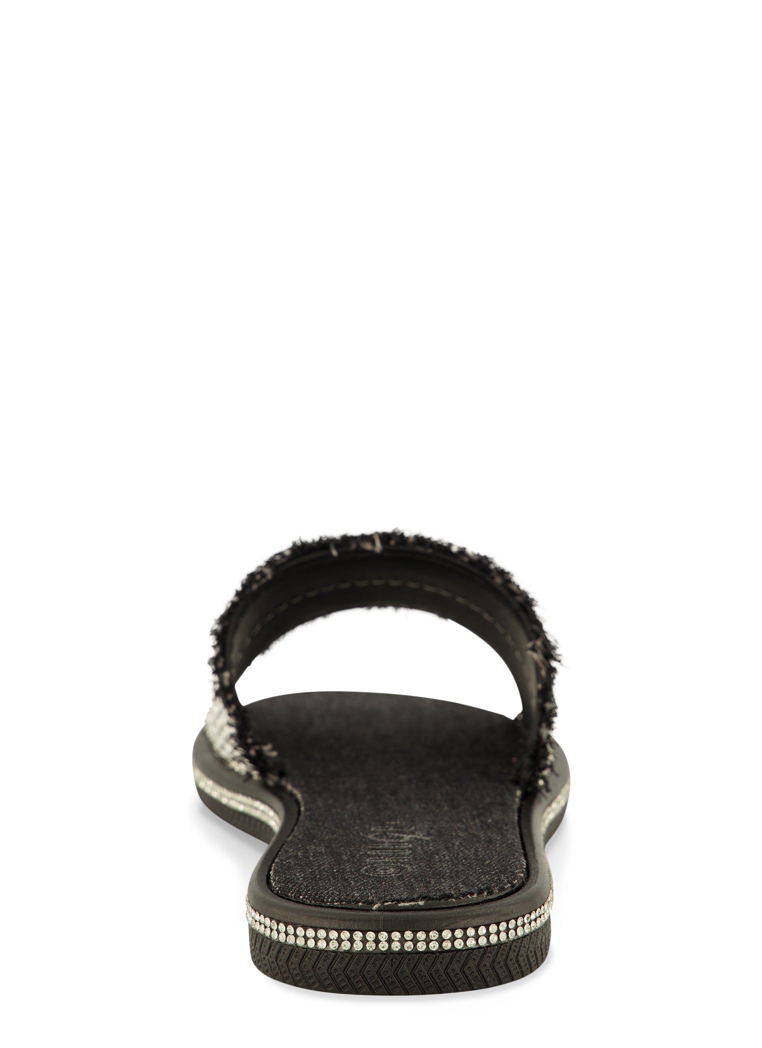 Embellished Frayed Slide Sandals sold by Rainbow product image thumbnail 3