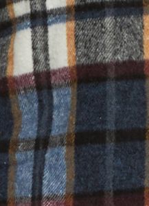 Plus Size Plaid Pocket Detail Button Front Shacket sold by Rainbow