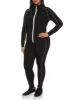 Plus Size Mock Neck Contrast Piping Track Jacket sold by Rainbow