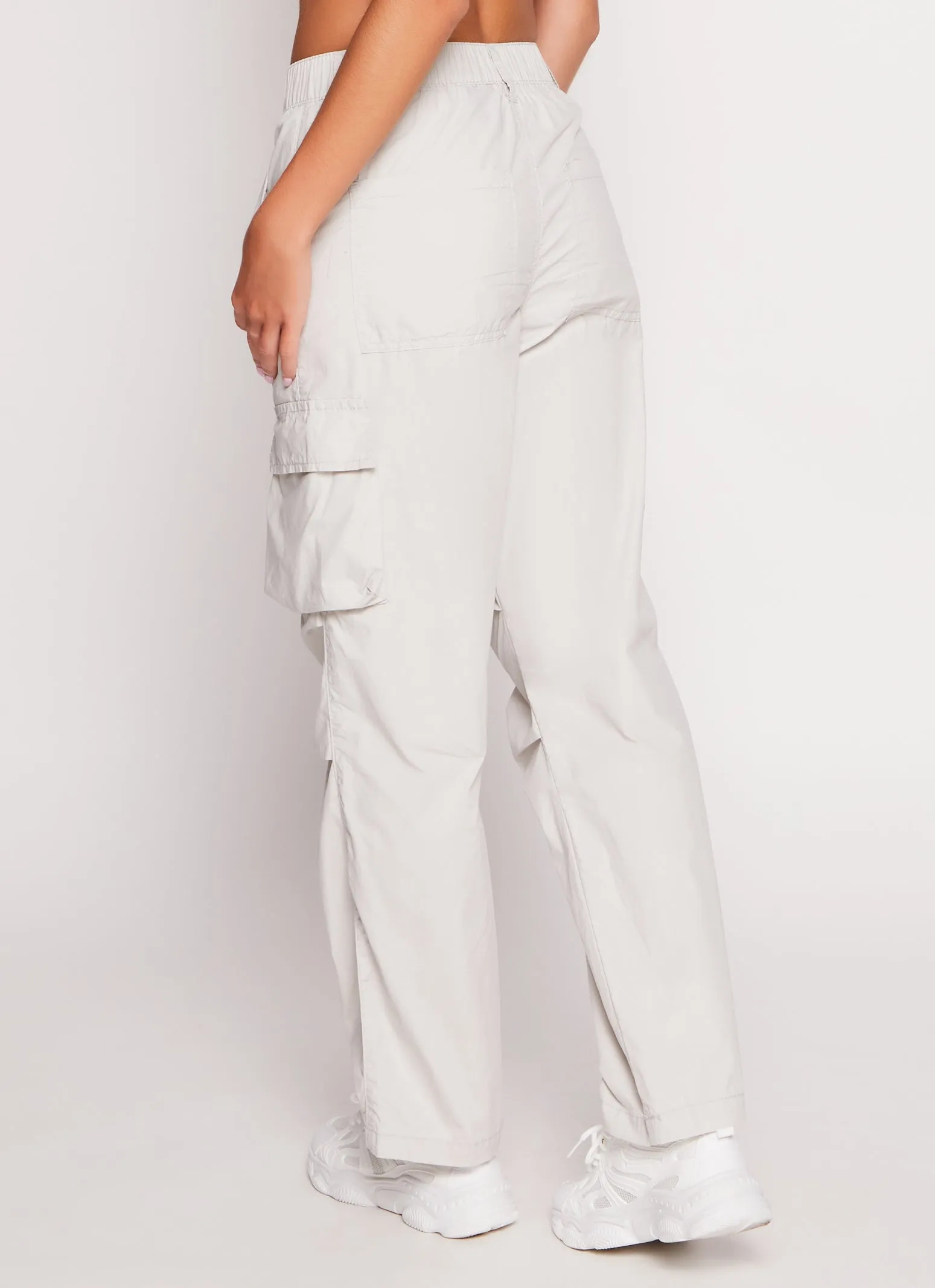 Poplin High Waist Cargo Pants sold by Rainbow product image thumbnail 3