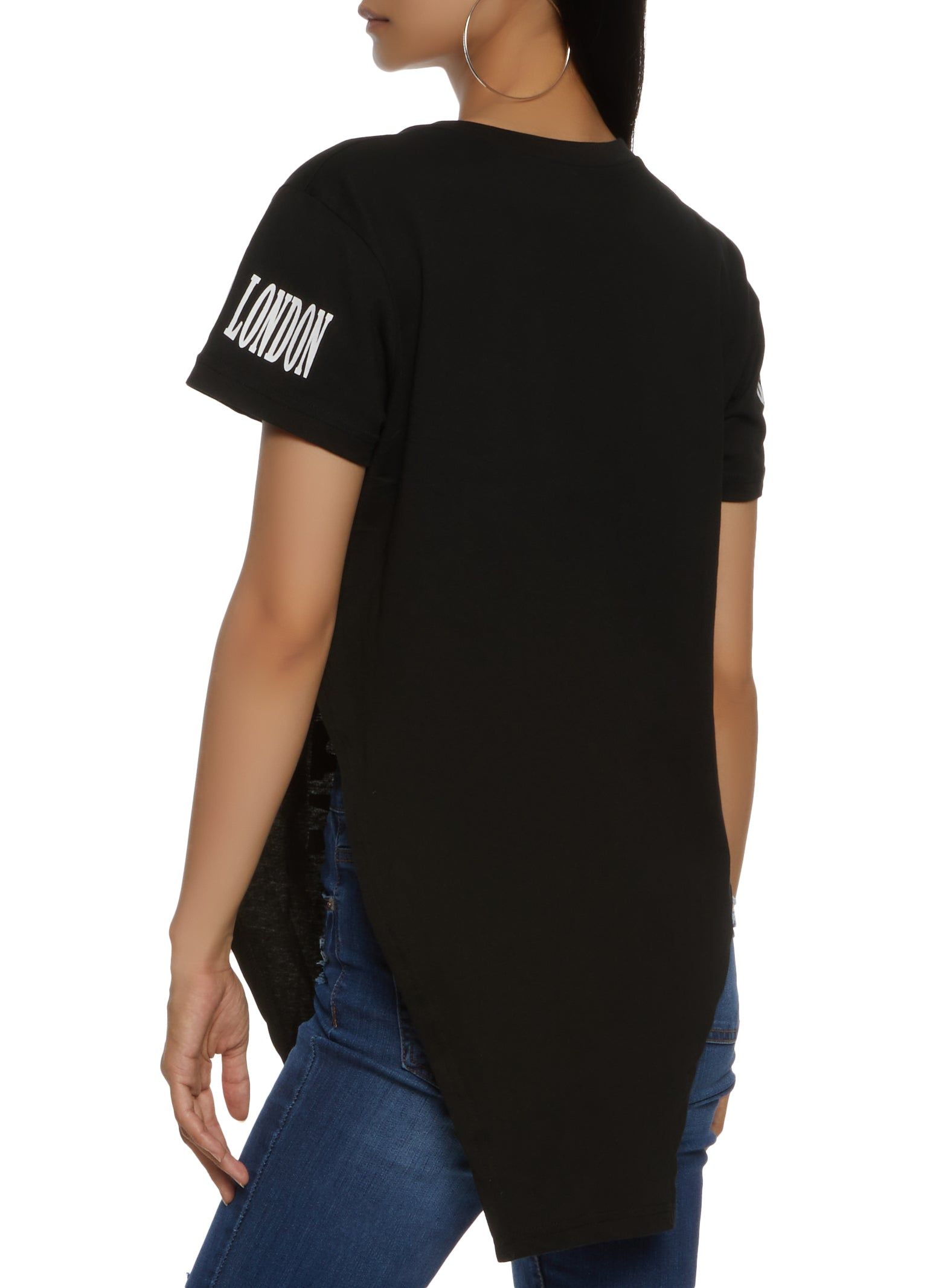 New York Hanky Hem Graphic Tee sold by Rainbow product image thumbnail 2