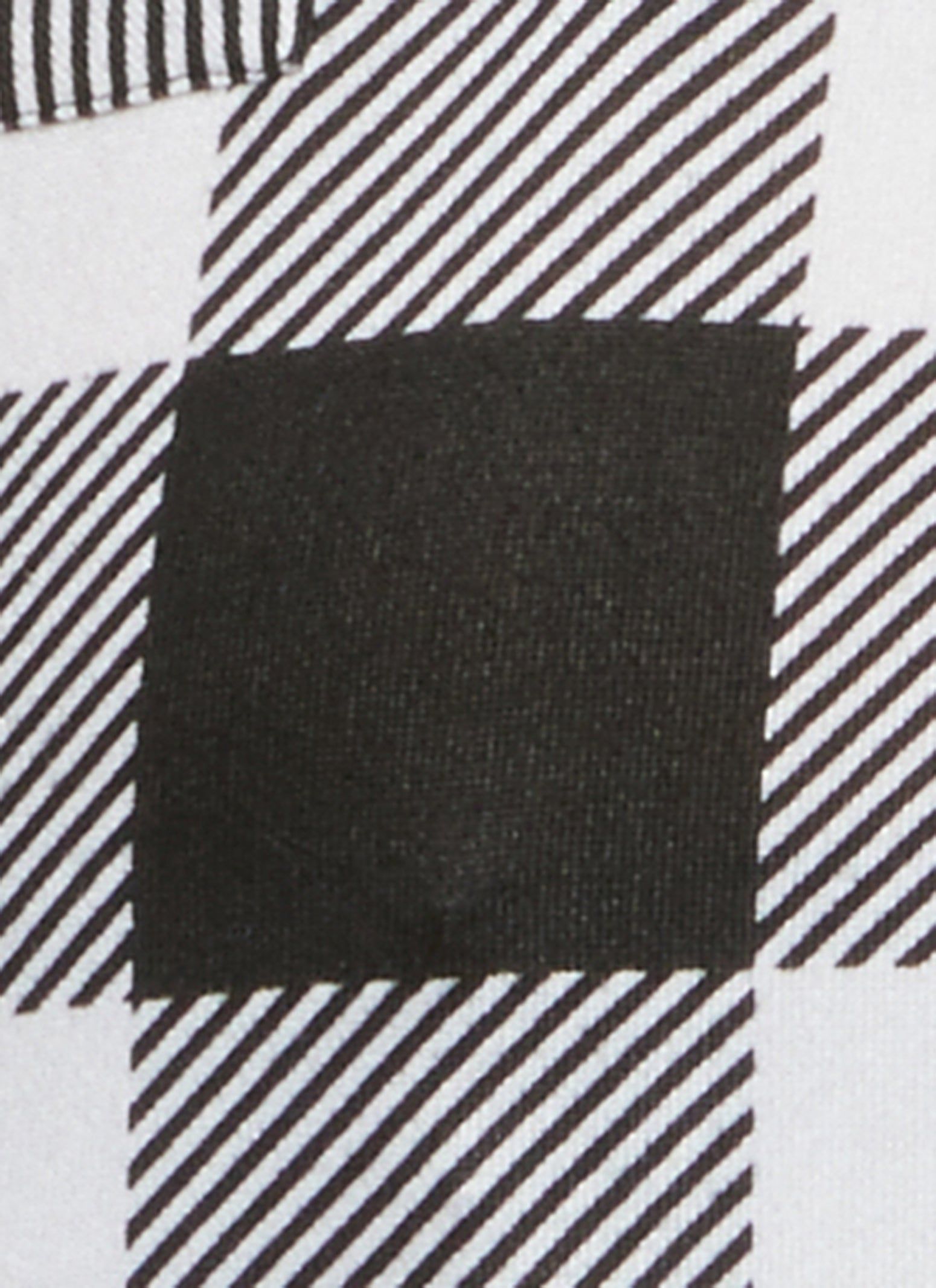 Plus Size Buffalo Plaid Half Zip Top sold by Rainbow product image thumbnail 3