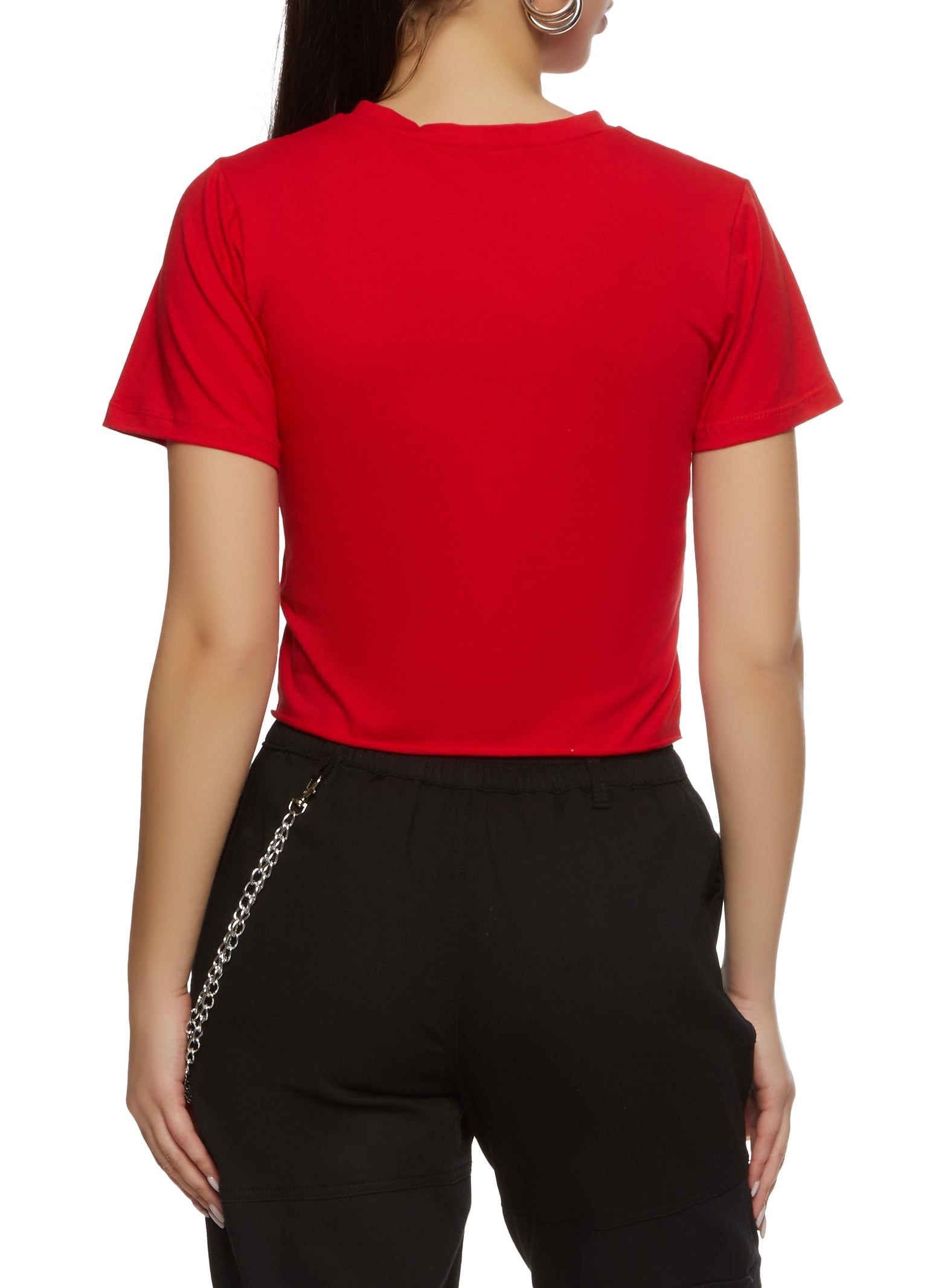 Laser Cut Rock N Roll Graphic Tee sold by Rainbow product image thumbnail 2