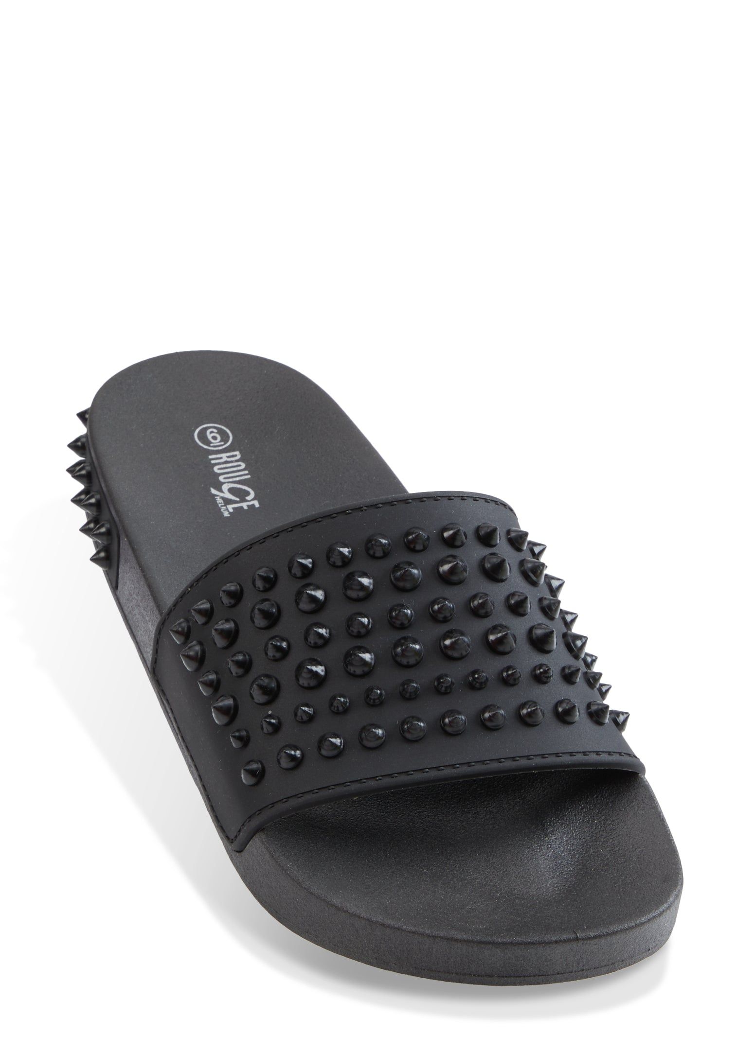 Jelly Studded Solid Slide Sandals sold by Rainbow