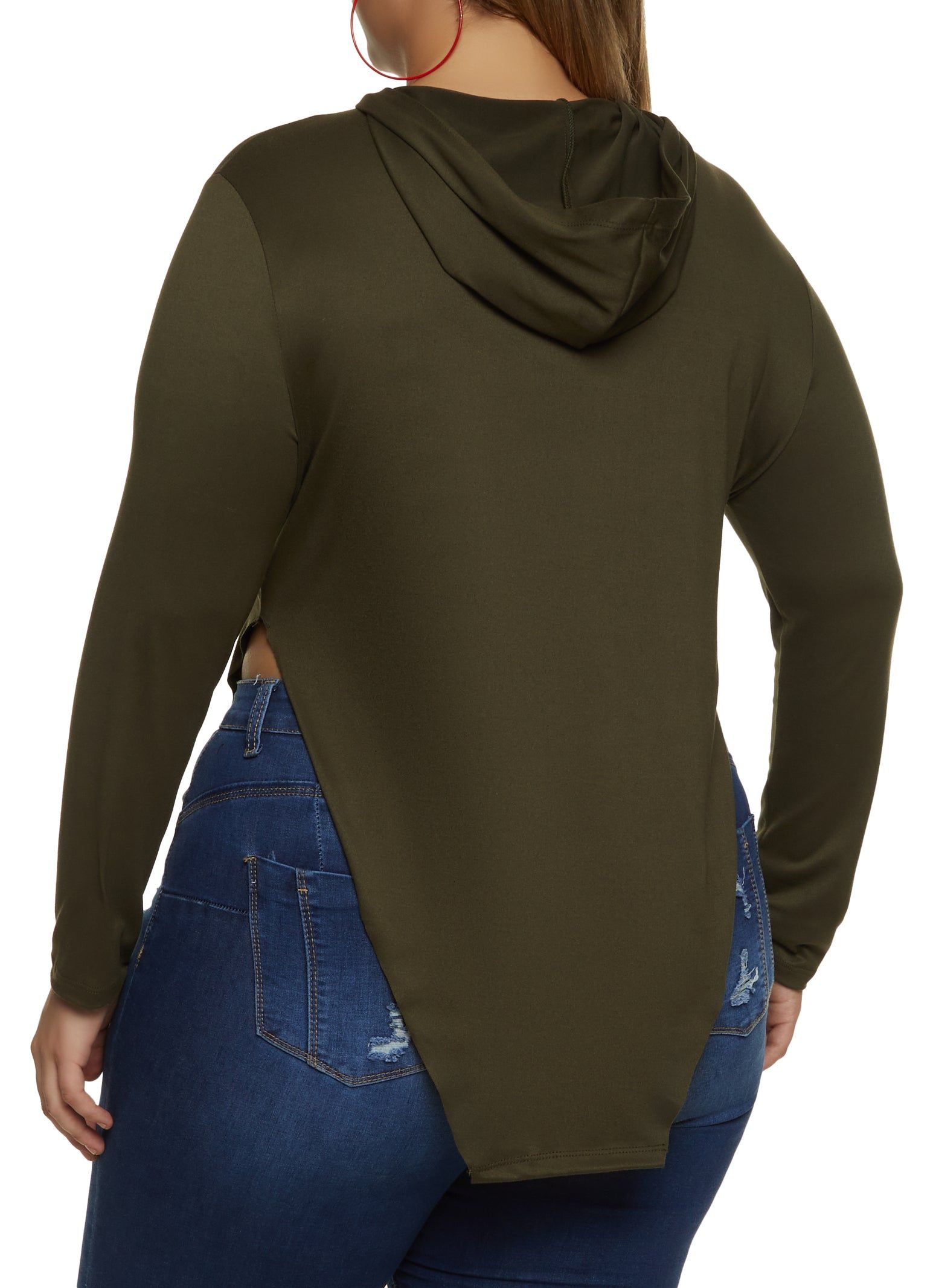 Plus Size World Tour Rock And Roll Hooded Top sold by Rainbow product image thumbnail 2