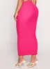 Textured Knit High Waist Skirt sold by Rainbow