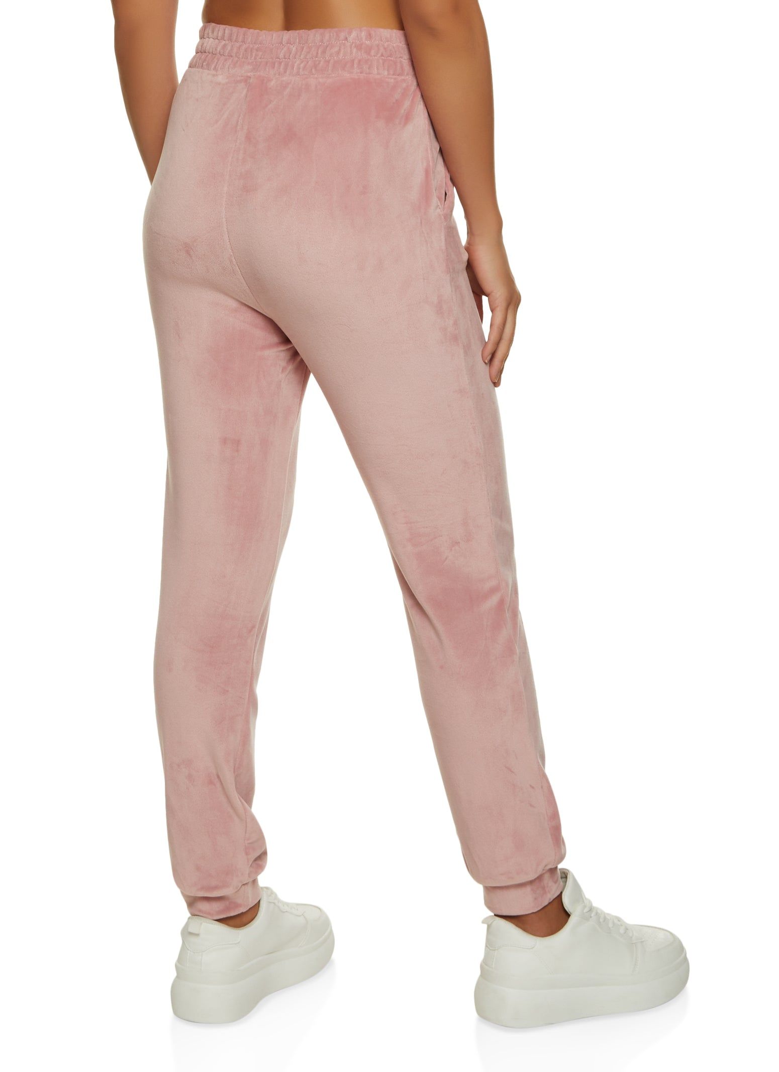 Velour Elastic Waist Joggers sold by Rainbow product image thumbnail 2