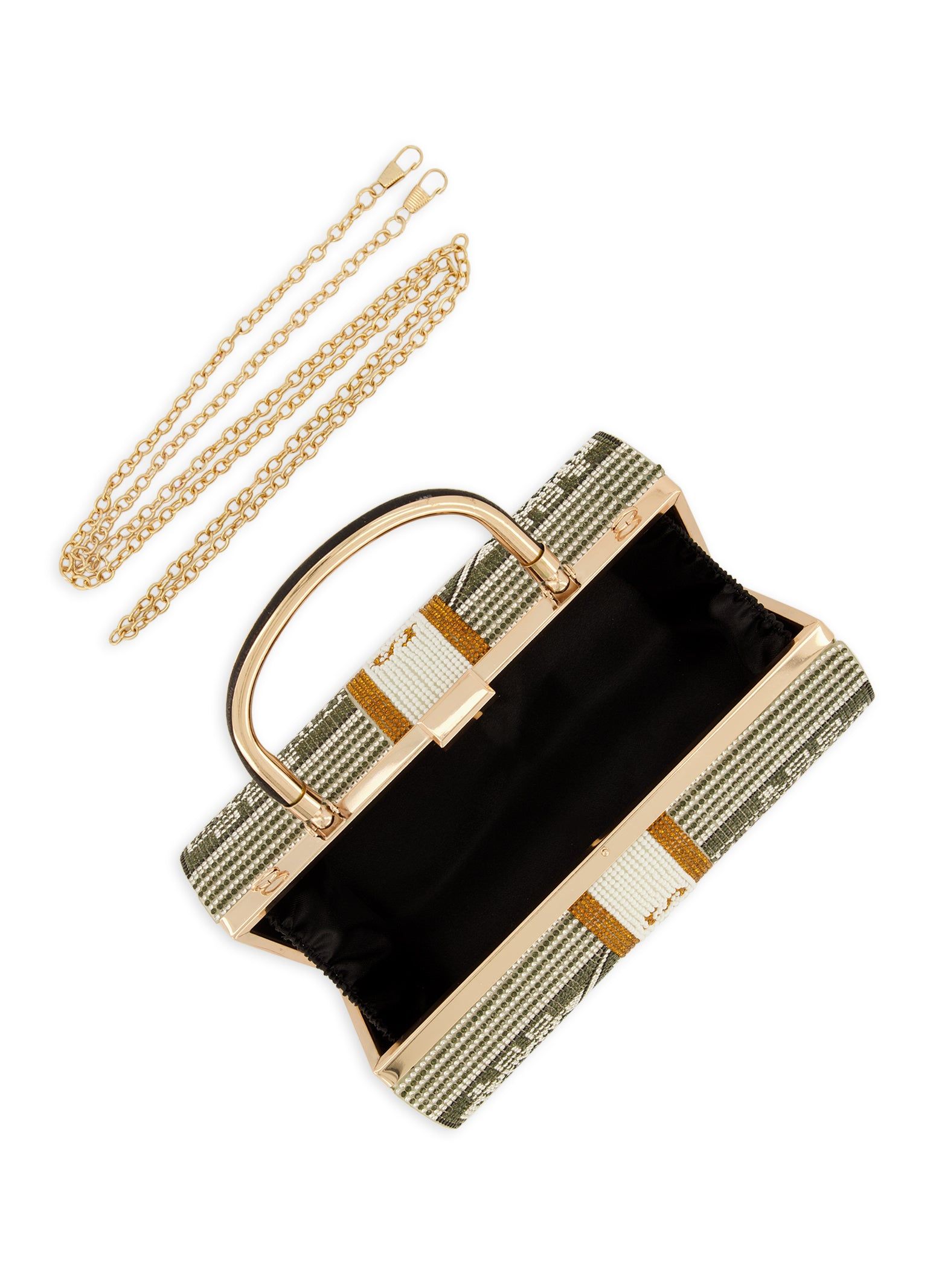 Rhinestone Money Convertible Clutch Purse sold by Rainbow product image thumbnail 5