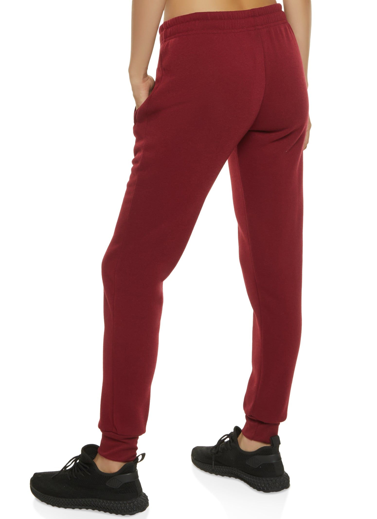 Fleece Zip Pocket Pintuck Joggers sold by Rainbow product image thumbnail 2