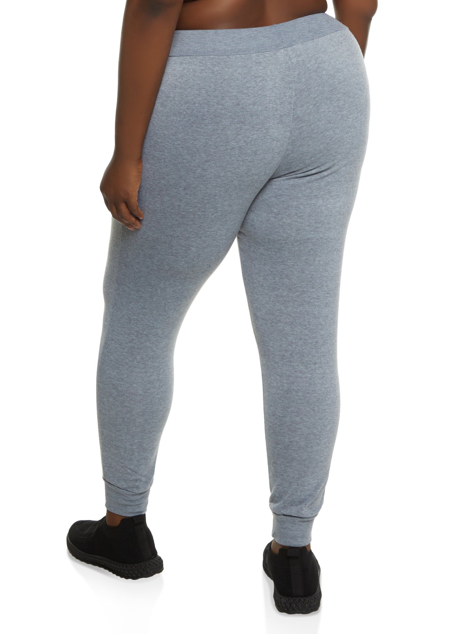 Plus Size Love Patch Graphic Joggers sold by Rainbow product image thumbnail 2