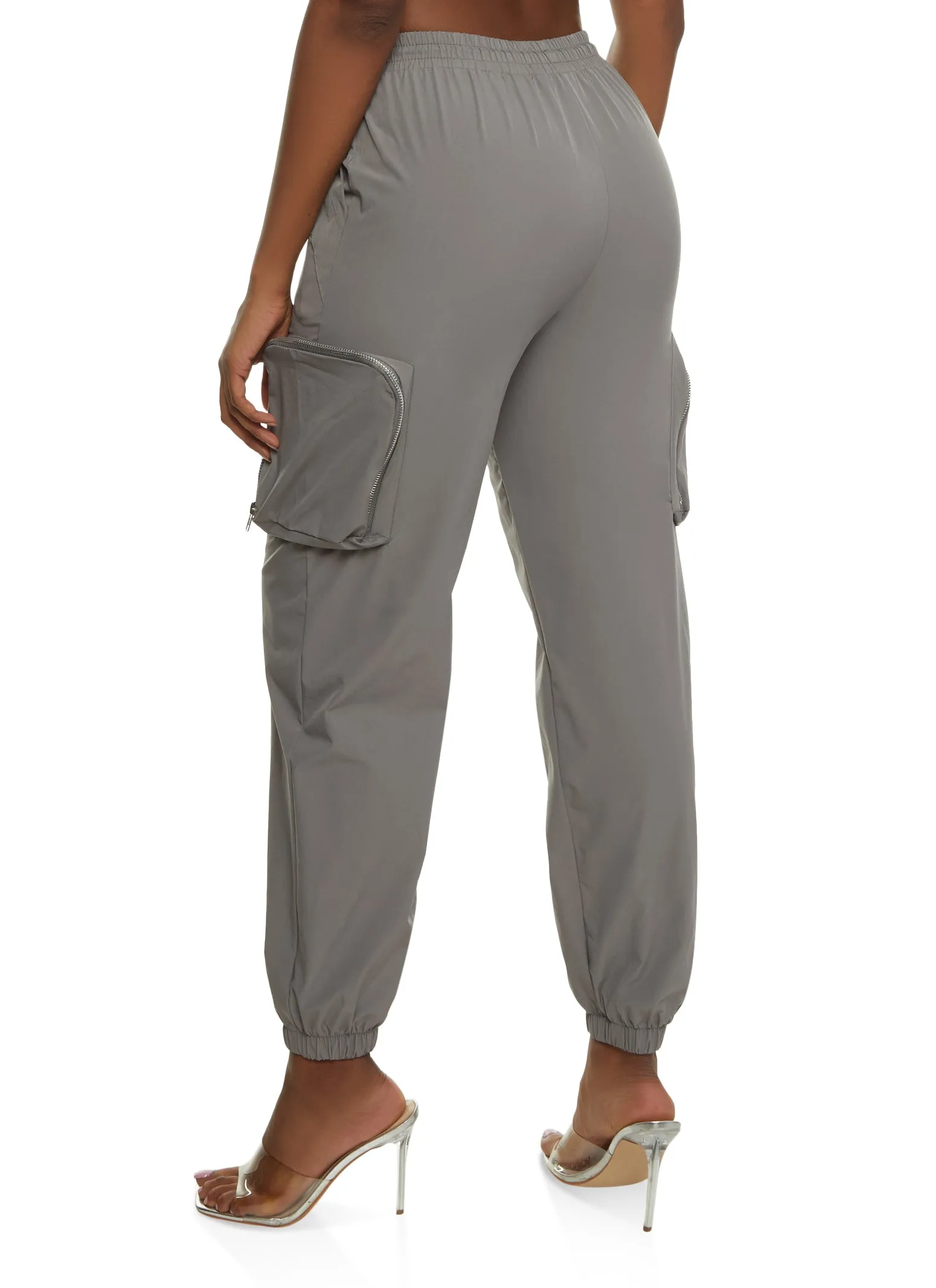 Nylon Cargo Joggers sold by Rainbow product image thumbnail 2