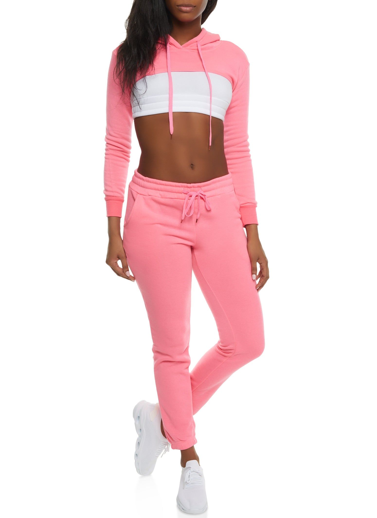 Long Sleeve Shrug Hoodie sold by Rainbow product image thumbnail 2