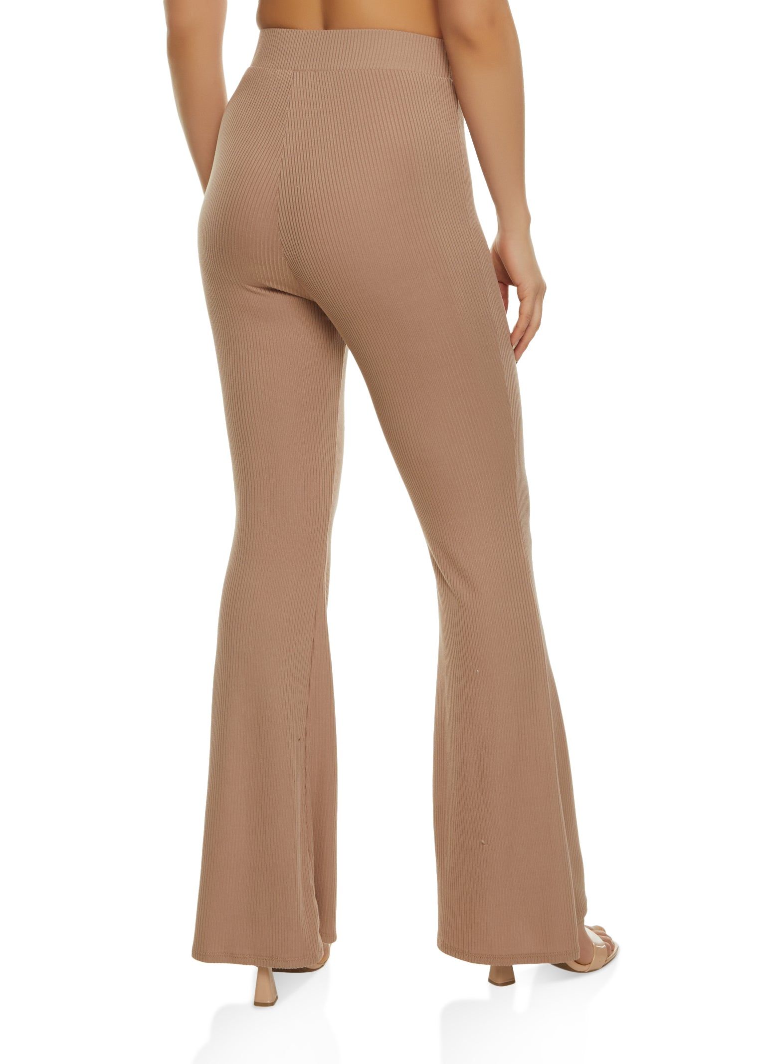 Basic Ribbed Flare Pants sold by Rainbow product image thumbnail 2