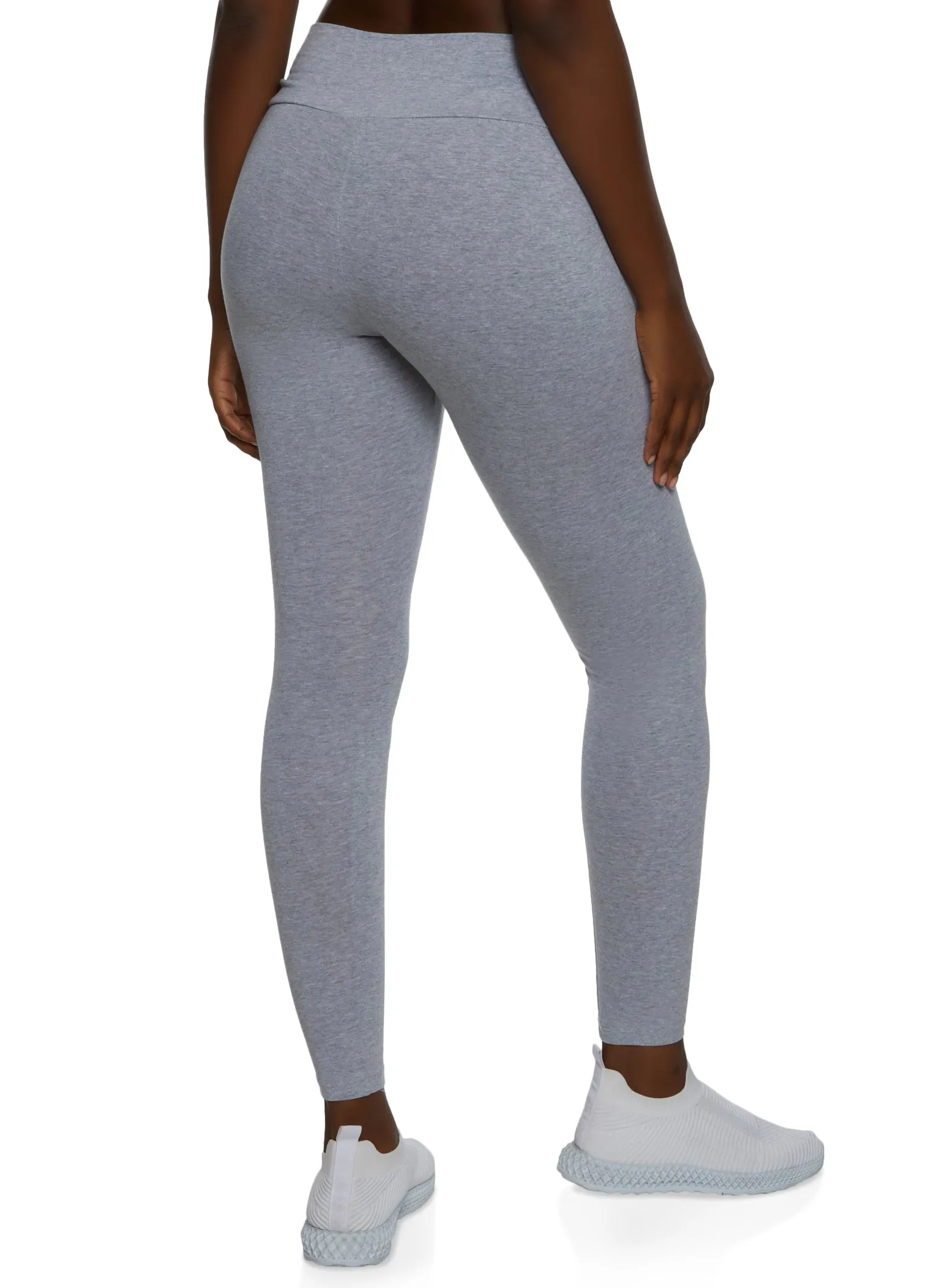 Solid Wide Waist Leggings sold by Rainbow product image thumbnail 2