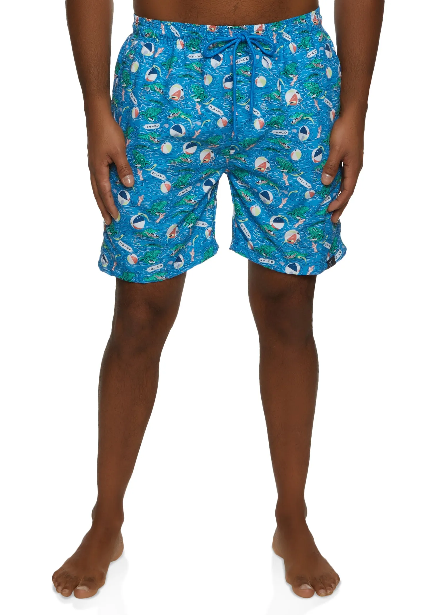 Mens Printed Swim Trunks sold by Rainbow