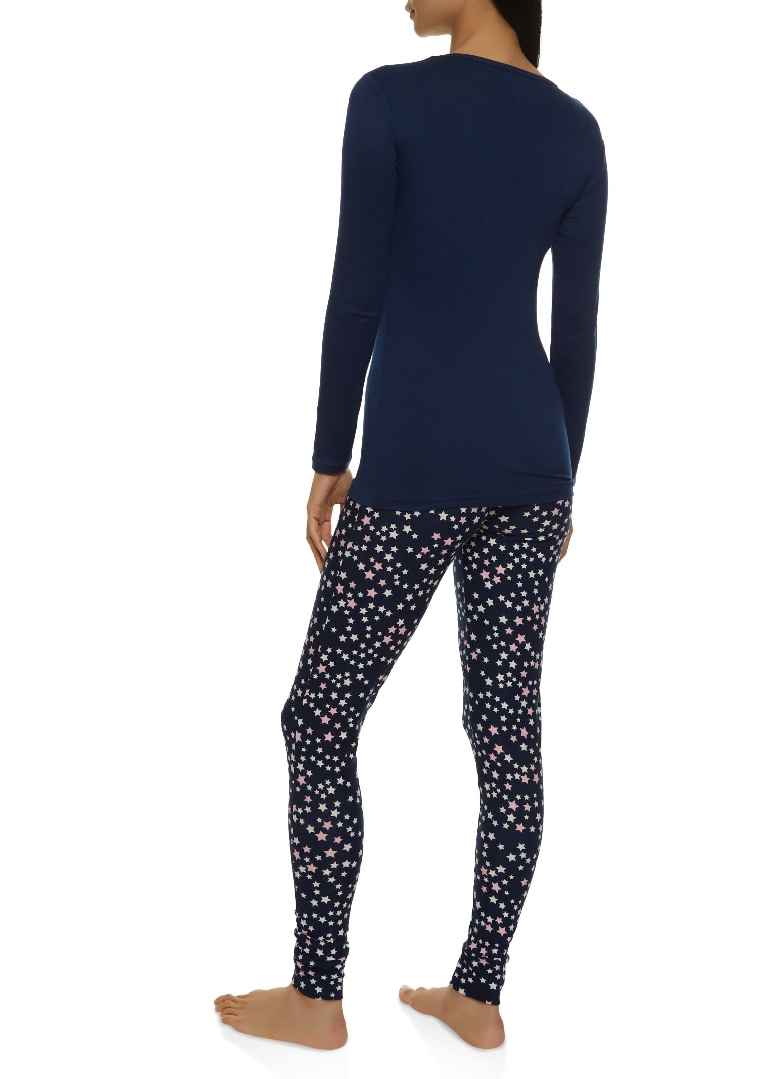 Lets Sleep Graphic Pajama Top and Pants sold by Rainbow product image thumbnail 2