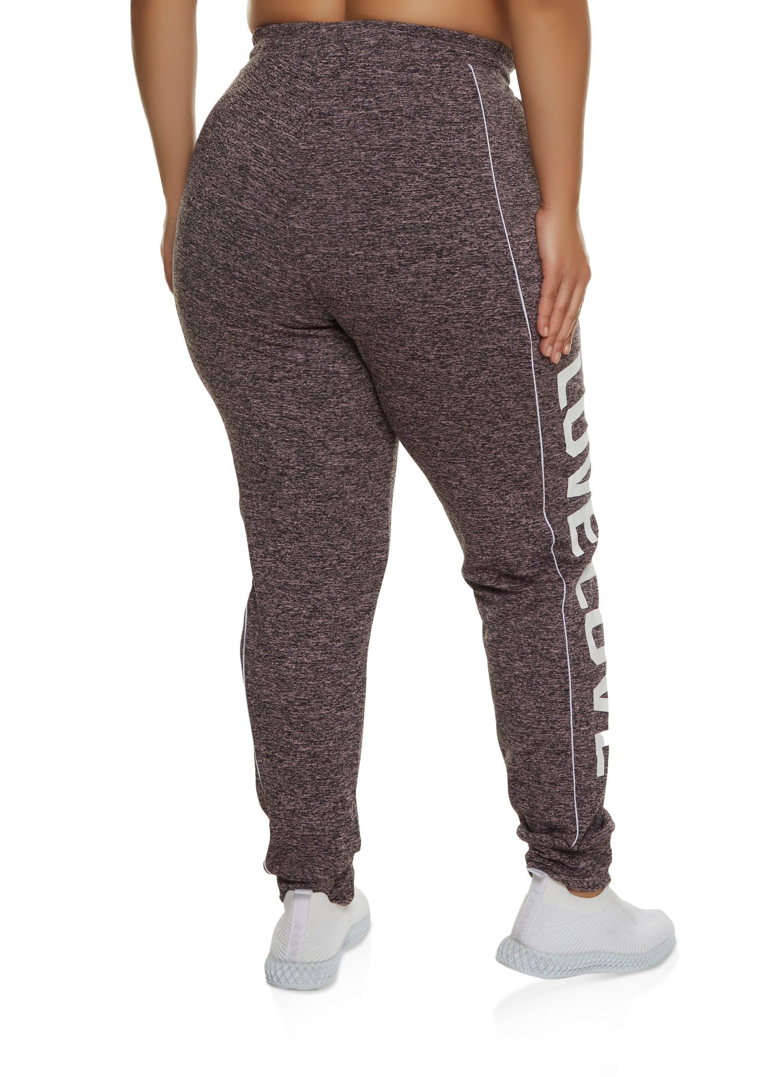 Plus Size Love Side Graphic Joggers sold by Rainbow product image thumbnail 2