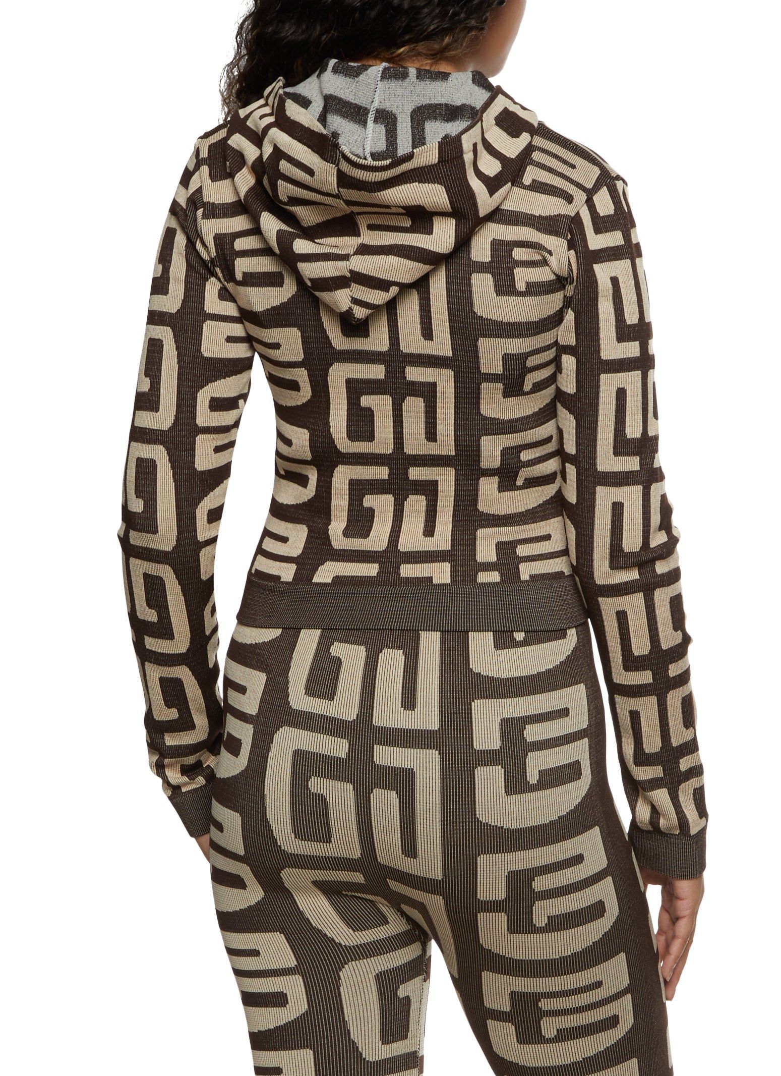 Seamless Geometric Print Track Jacket sold by Rainbow product image thumbnail 3