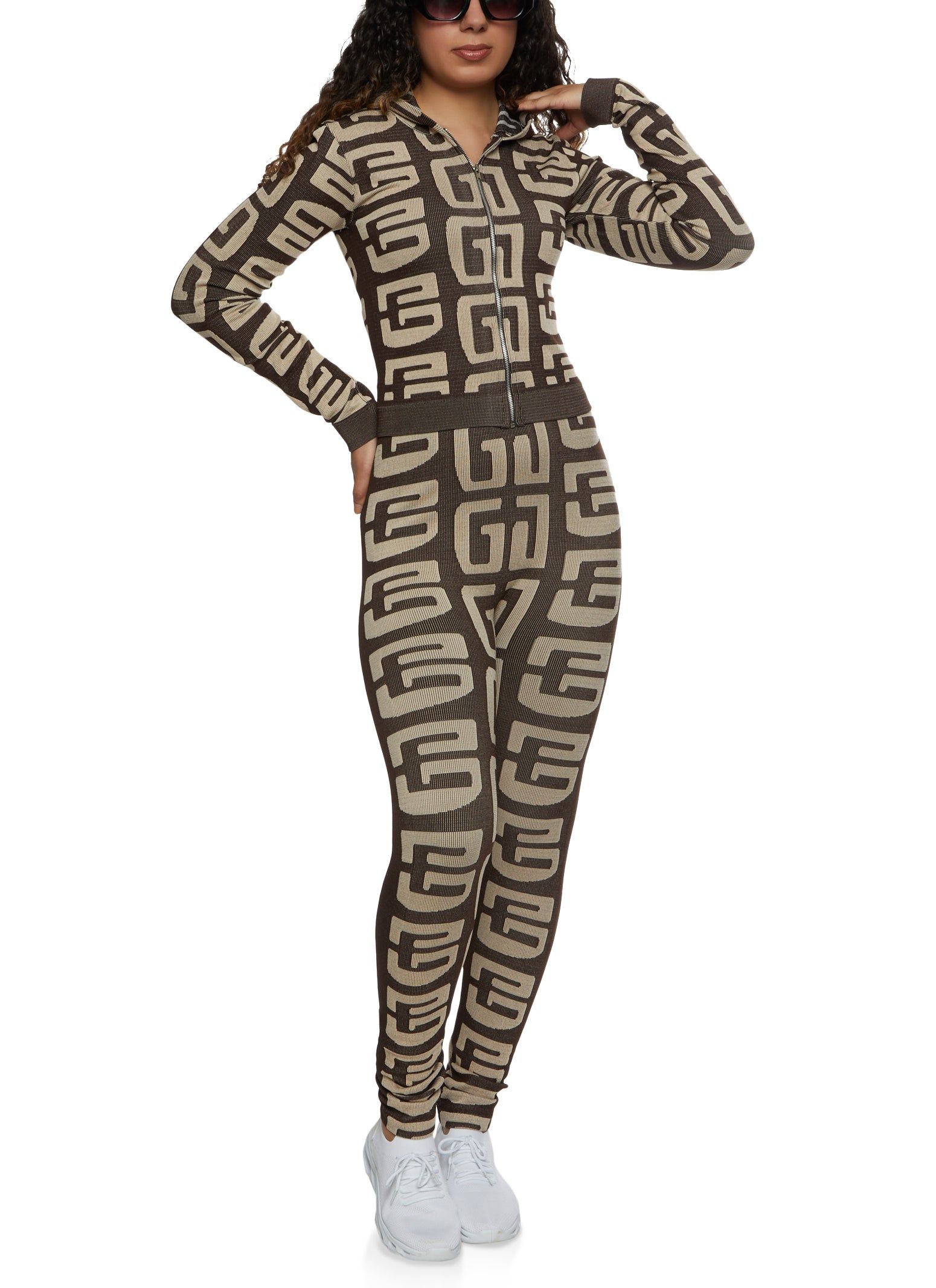 Seamless Geometric Print Track Jacket sold by Rainbow product image thumbnail 2