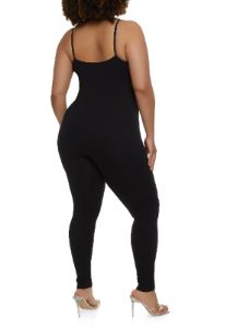 Plus Size Seamless Cami Catsuit sold by Rainbow