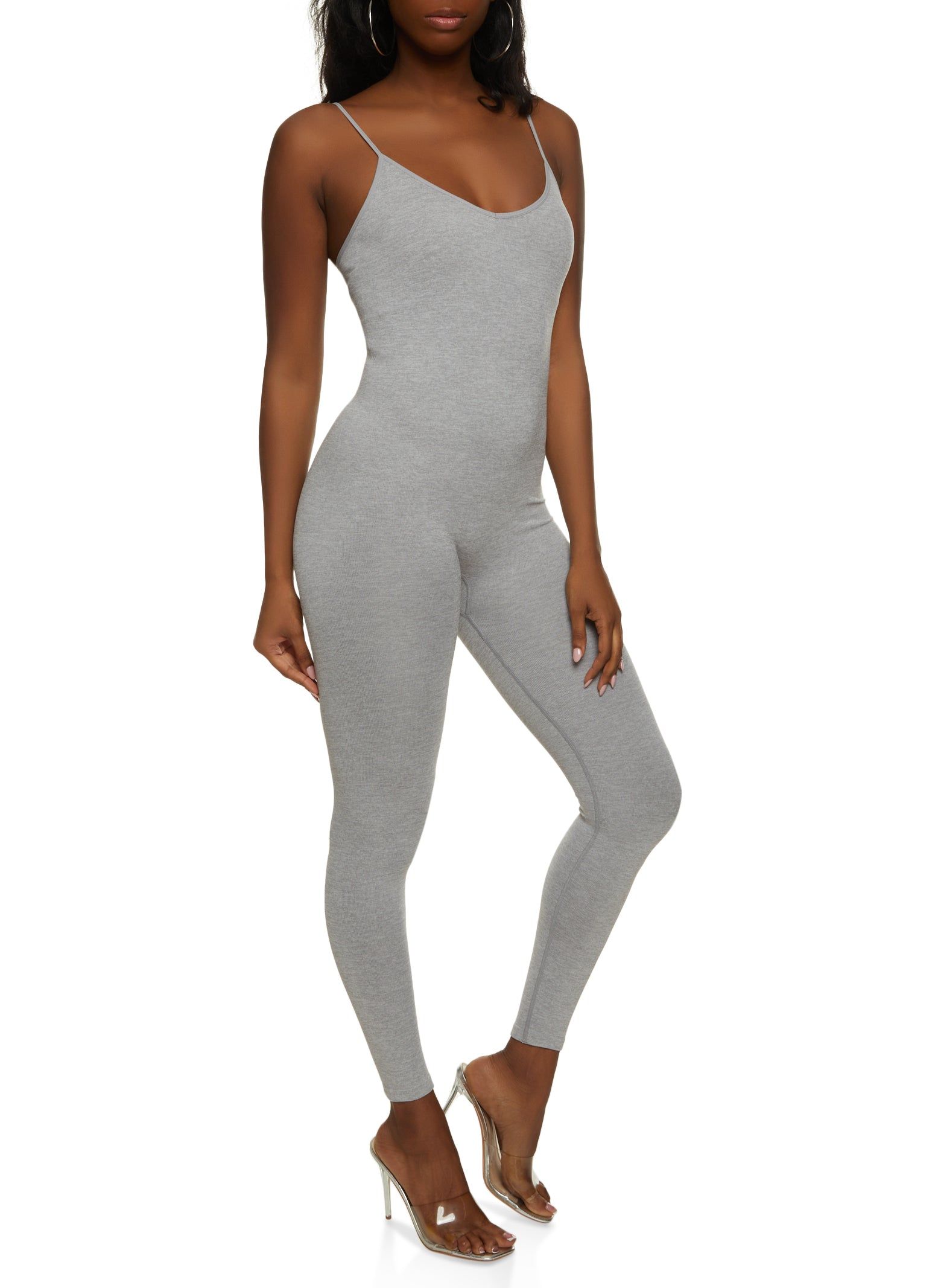 Seamless Sleeveless Cami Catsuit sold by Rainbow