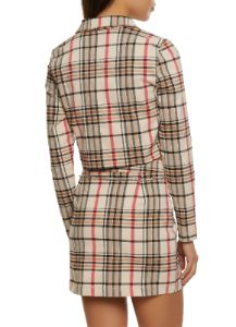 Plaid Snap Button Front Shirt sold by Rainbow
