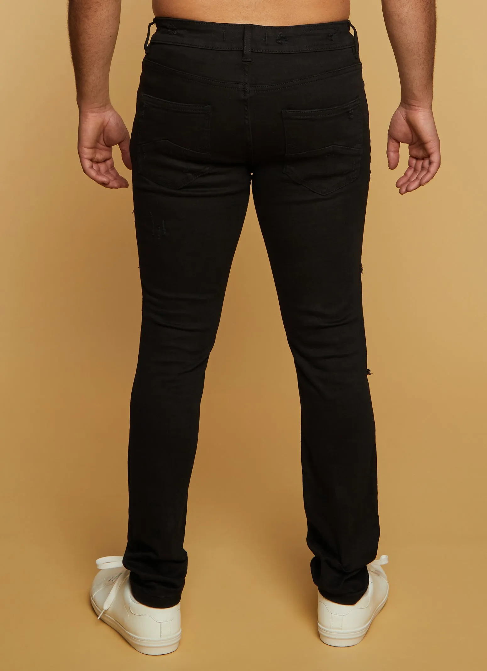 Mens Bandana Skinny Jeans sold by Rainbow product image thumbnail 3