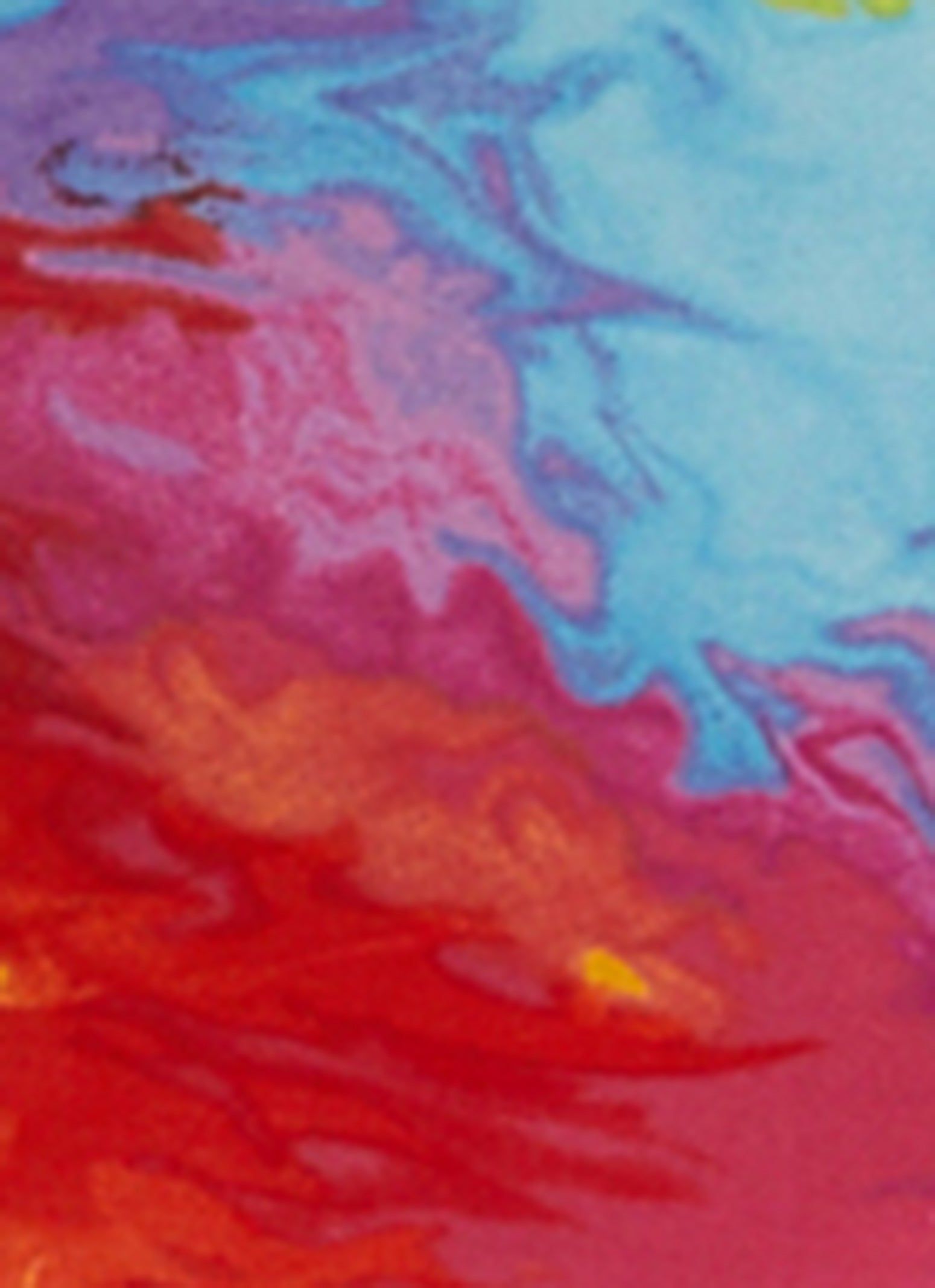 Plus Size Psychedelic Print High Neck Dress sold by Rainbow product image thumbnail 4