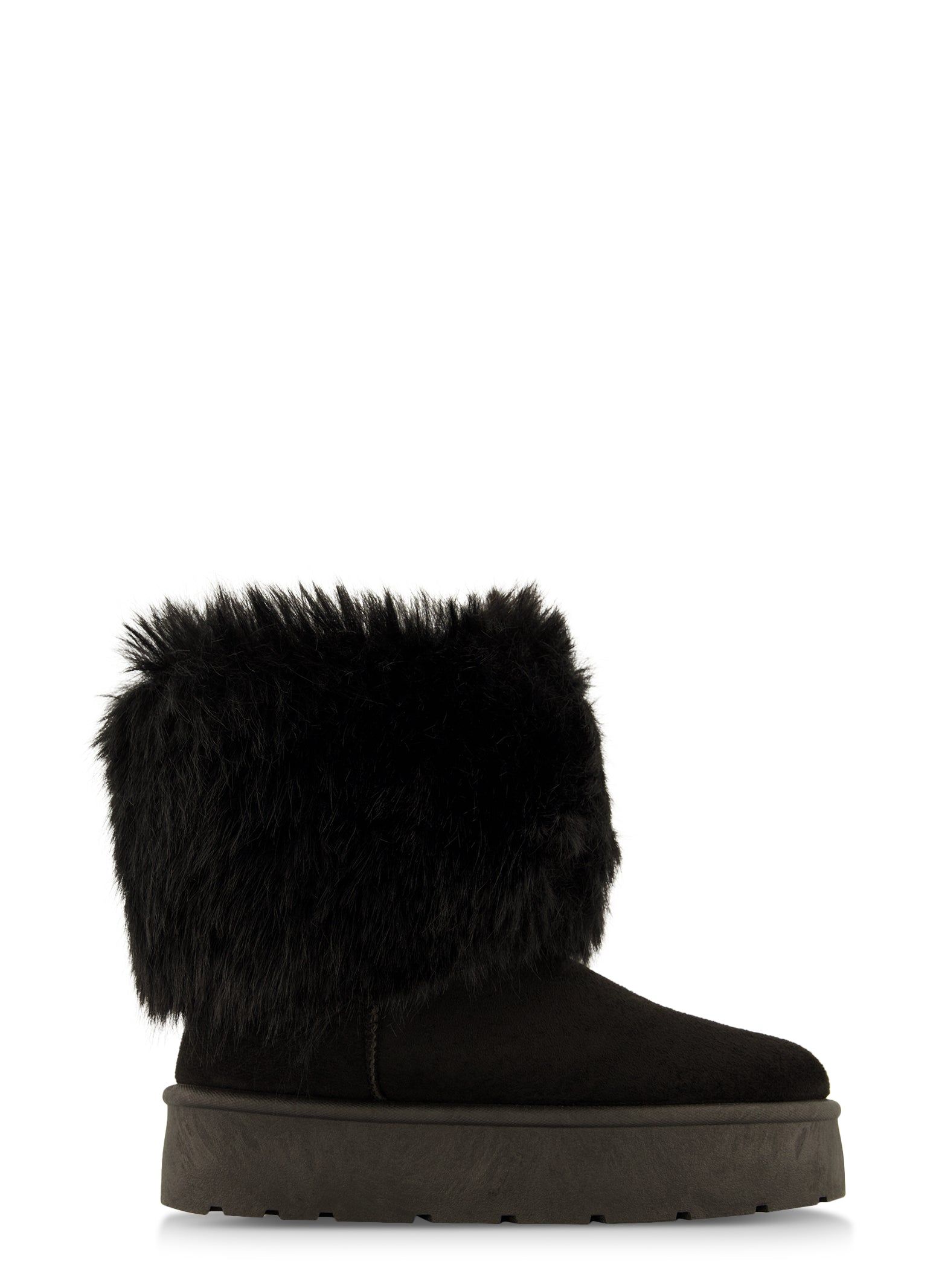 Faux Fur Platform Boots sold by Rainbow product image thumbnail 2