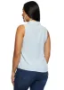 Iris Gauze Knit Sleeveless Button Front Shirt sold by Rainbow