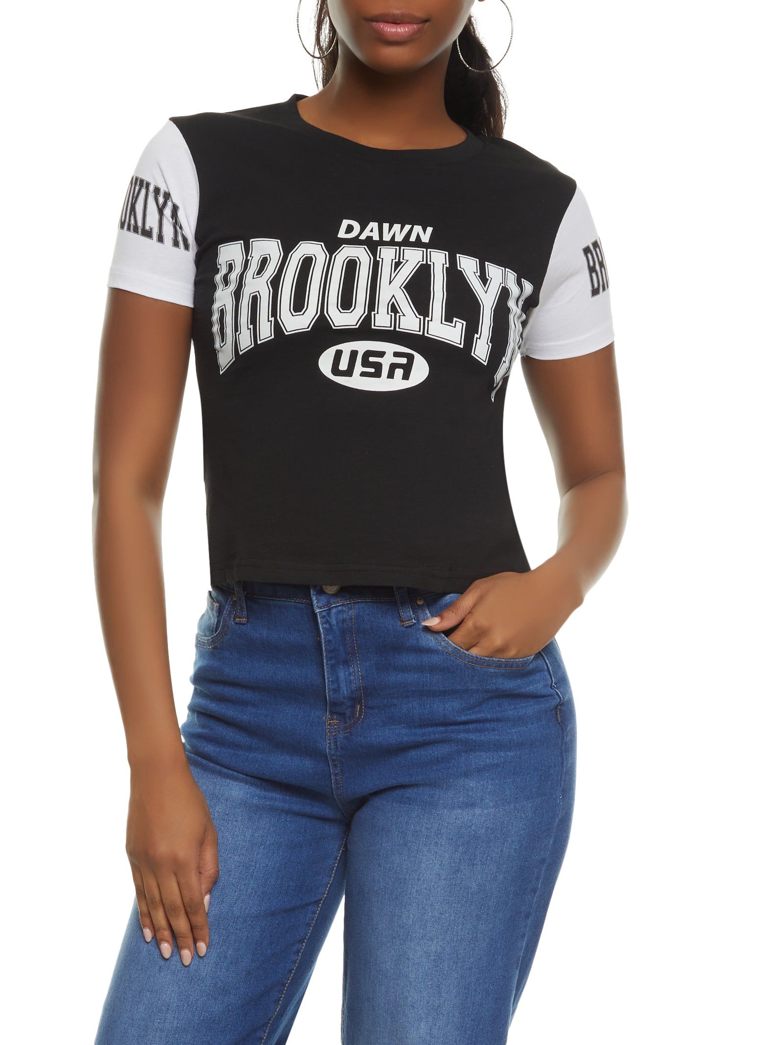 Dawn Brooklyn USA T Shirt sold by Rainbow