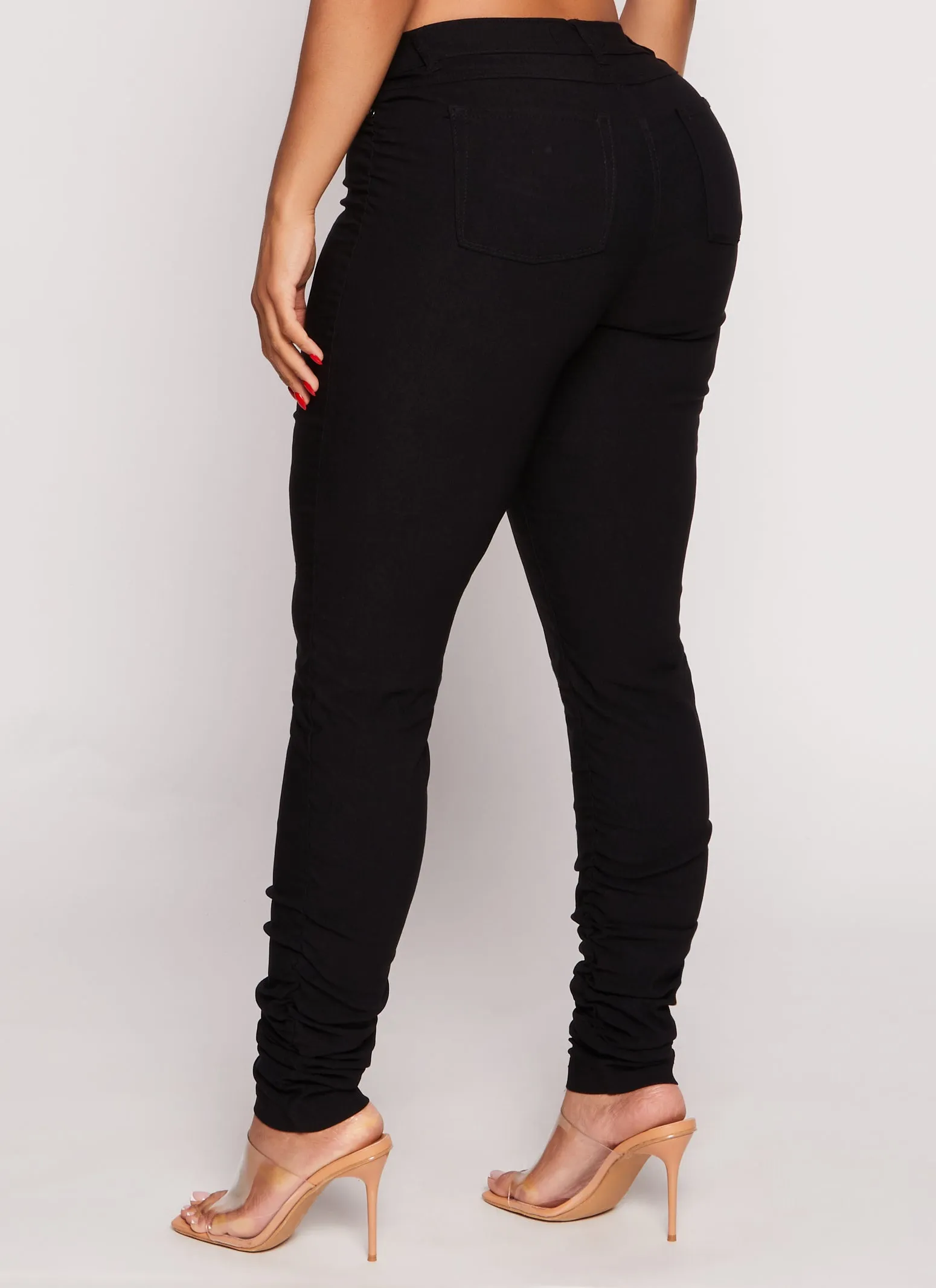 Hyperstretch Stacked Skinny Pants sold by Rainbow product image thumbnail 3