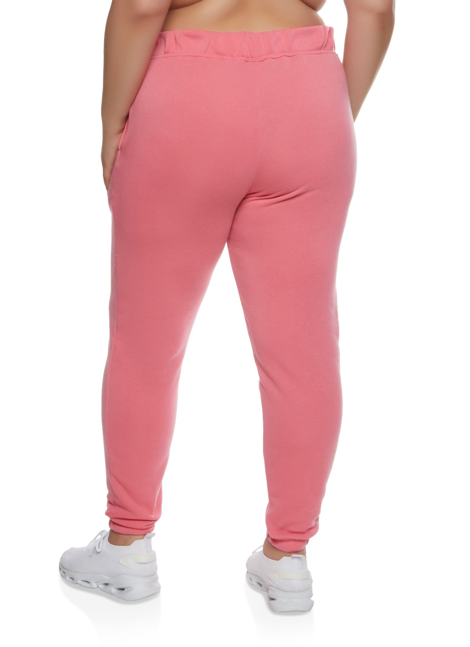Plus Size Basic Fleece Sweatpants sold by Rainbow product image thumbnail 2