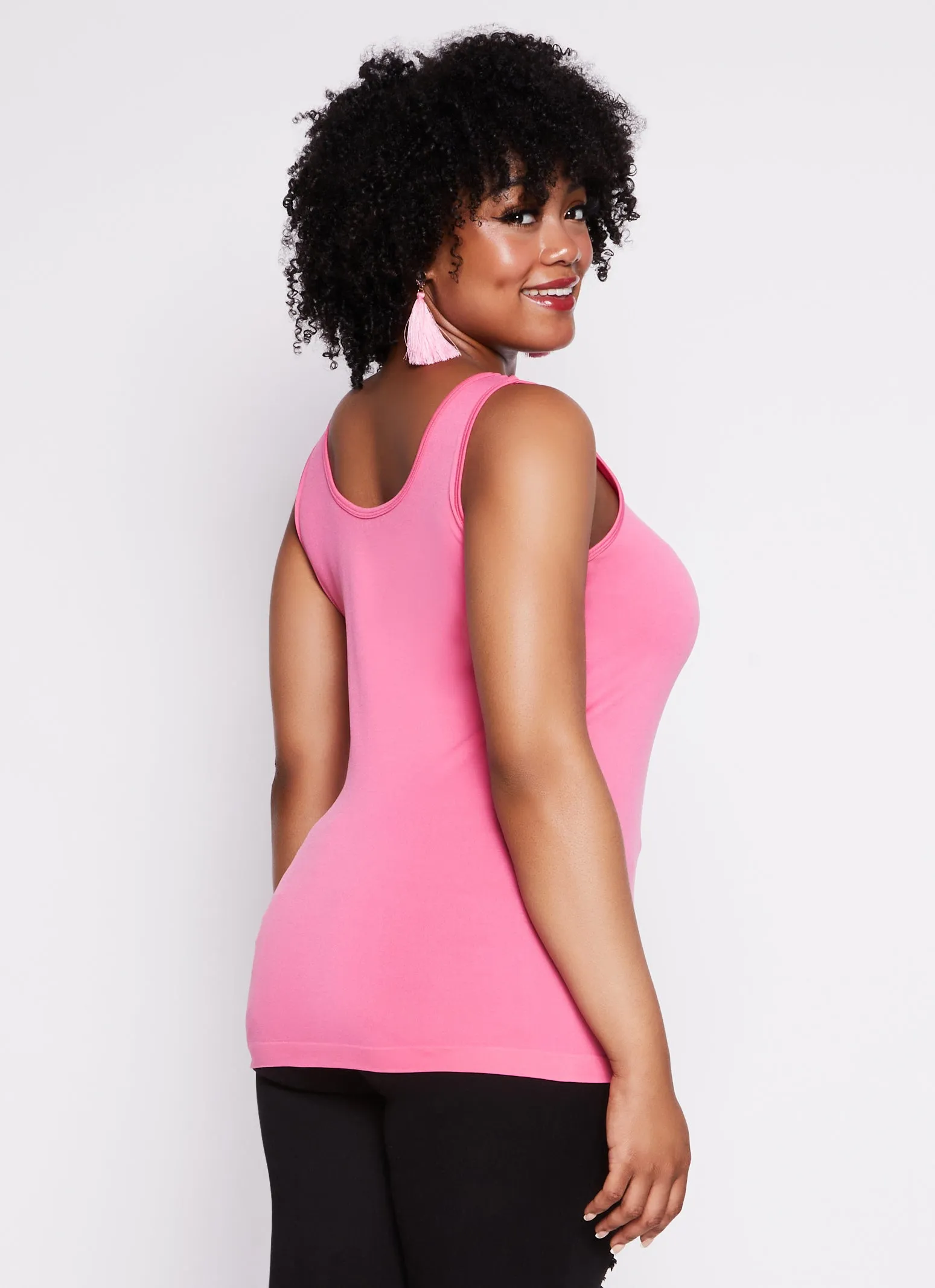 Plus Size Criss Cross Tank Top sold by Rainbow product image thumbnail 3