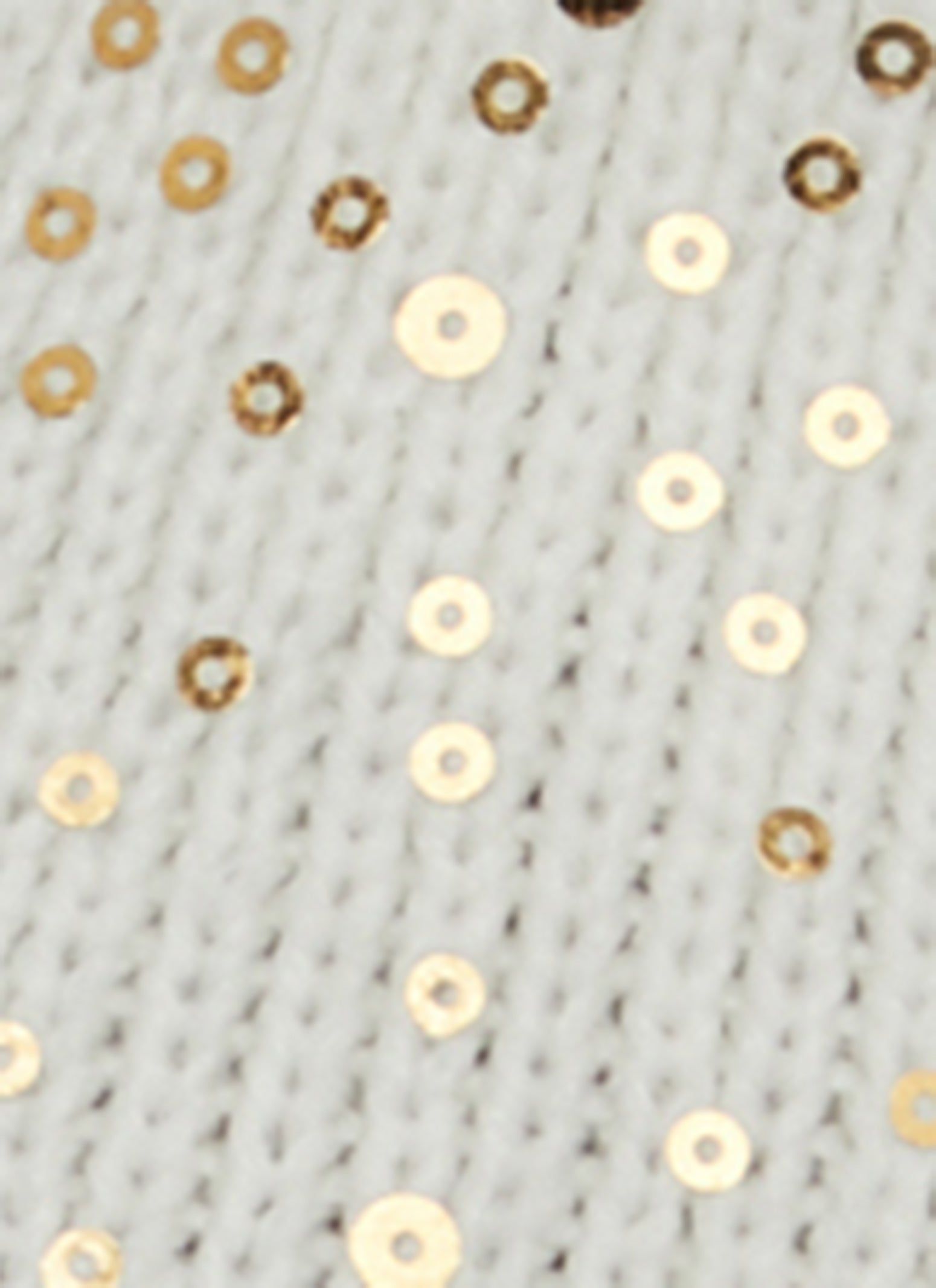 Sequin Faux Fur Pom Pom Beanie sold by Rainbow product image thumbnail 4