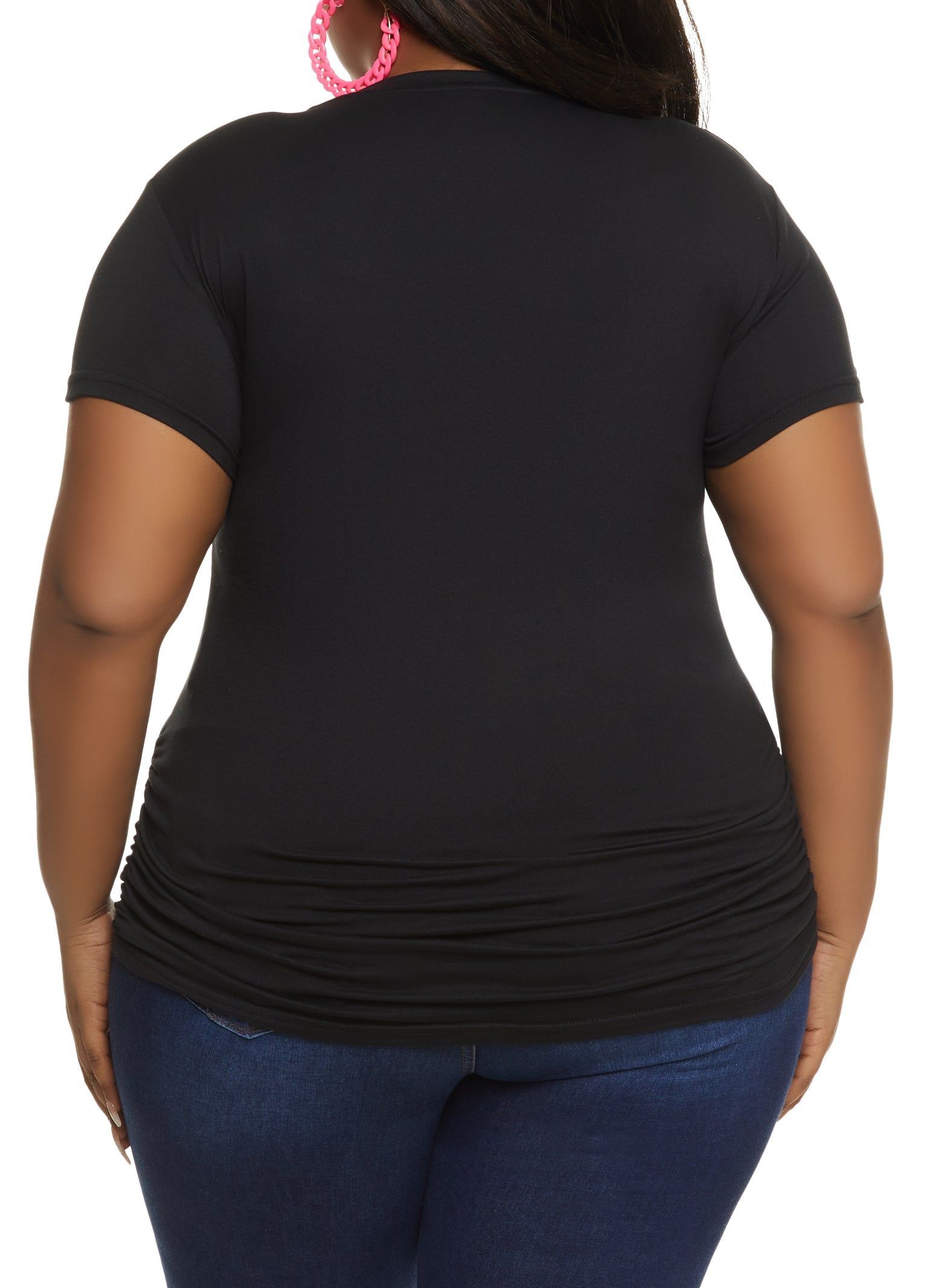Plus Size Stay Humble Always Graphic Tee sold by Rainbow product image thumbnail 2